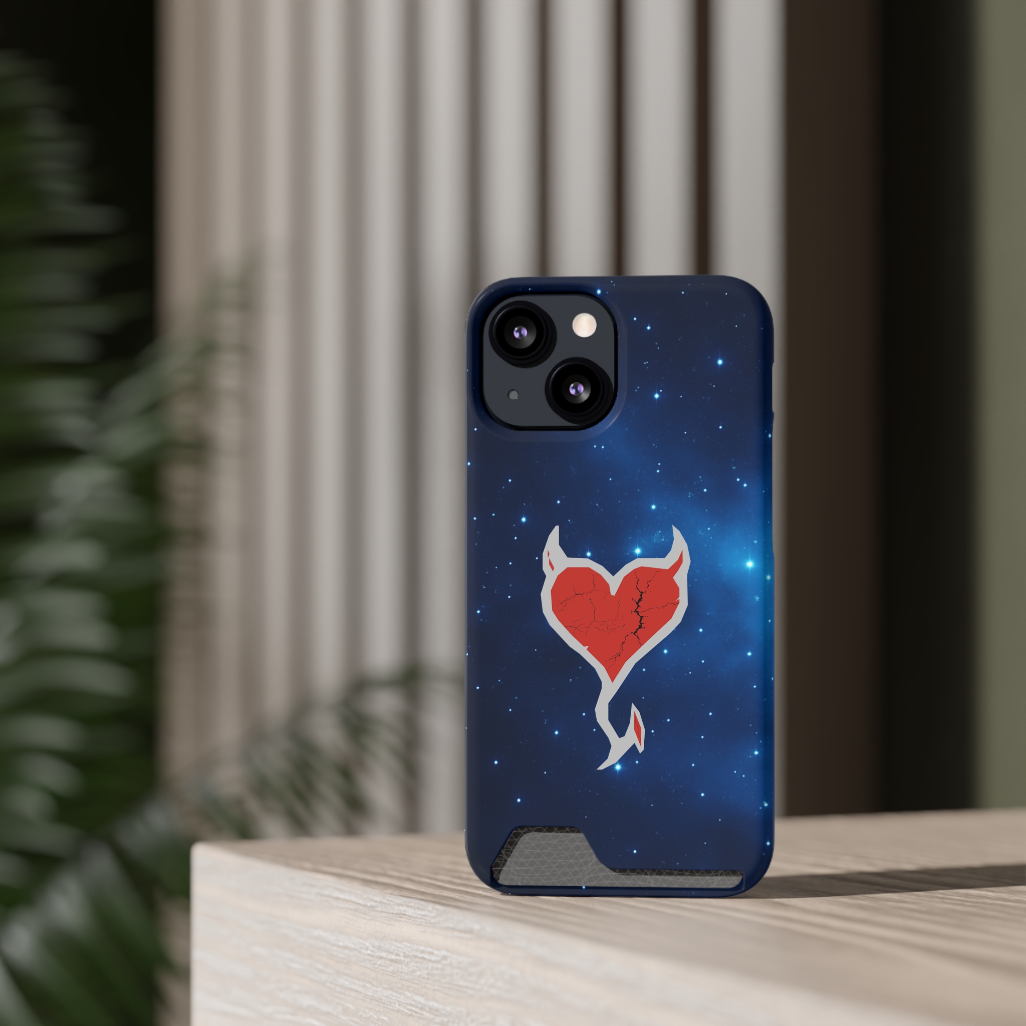Phone Case — Cosmic Rogueheart Casr with Card Holder - Image 118