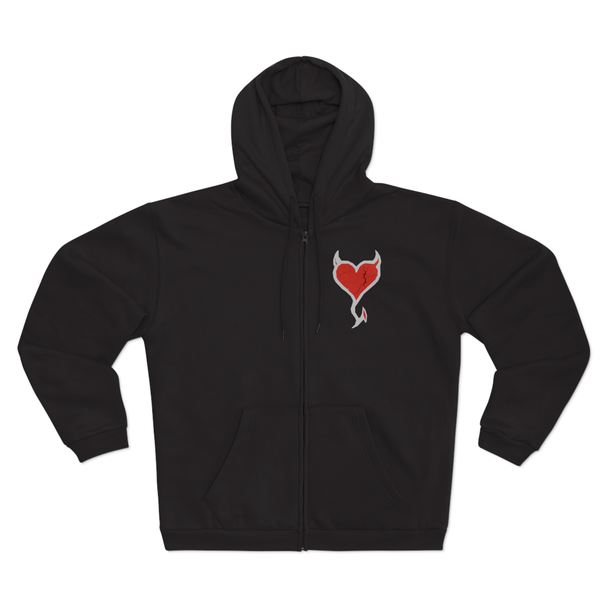 Zip Hoodie — Rogueheart Bratlife Devil Tail Design with "You Matter" Back - Image 11