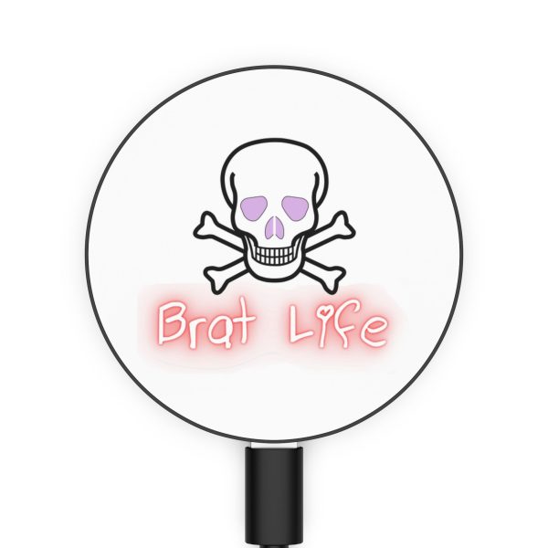Brat Life Skull Magnetic Induction Charger