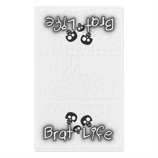 Brat Life TriSkull Rally Towel, 11x18