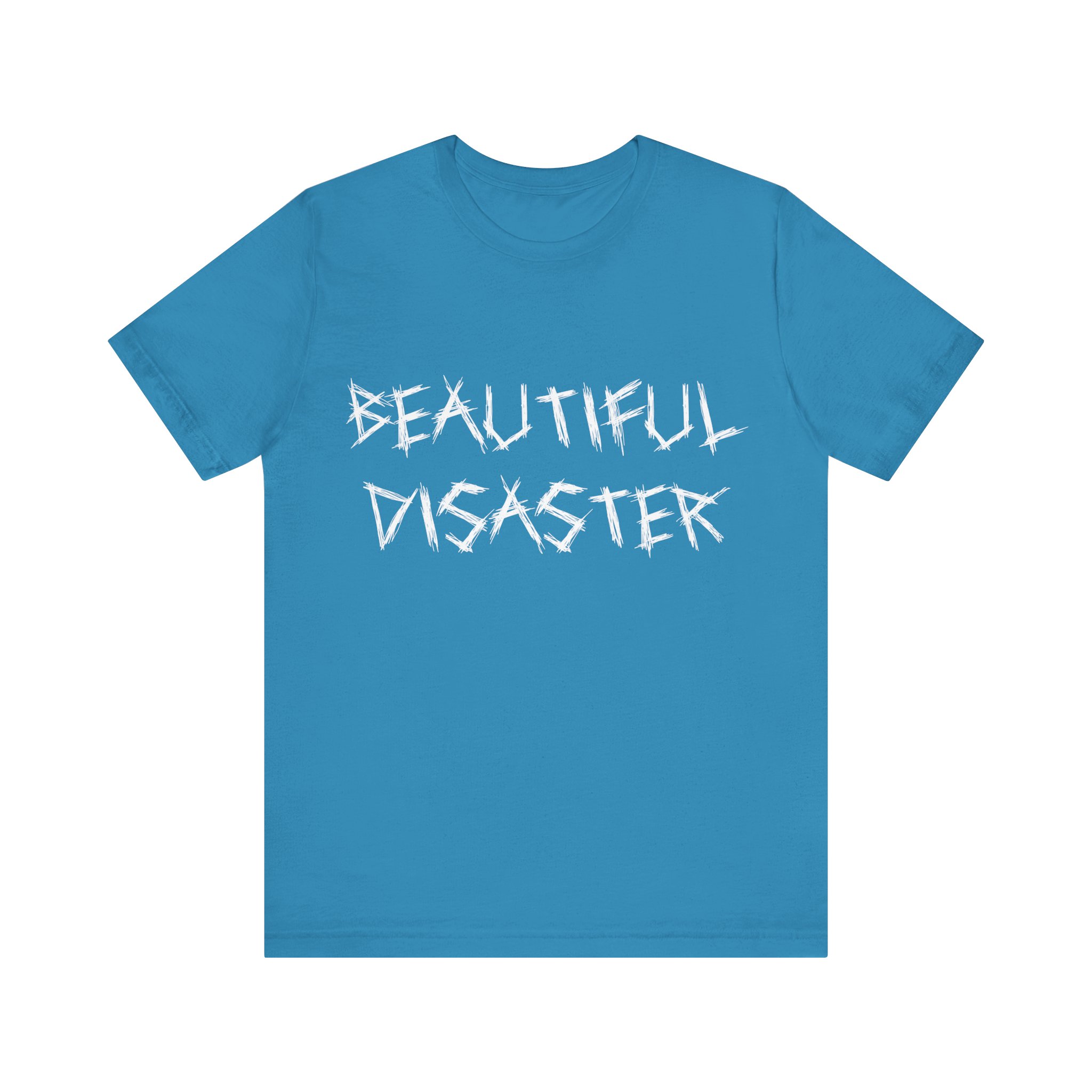 Brat Life "Beautiful Disaster" Unisex Jersey Short Sleeve Tee - Image 41