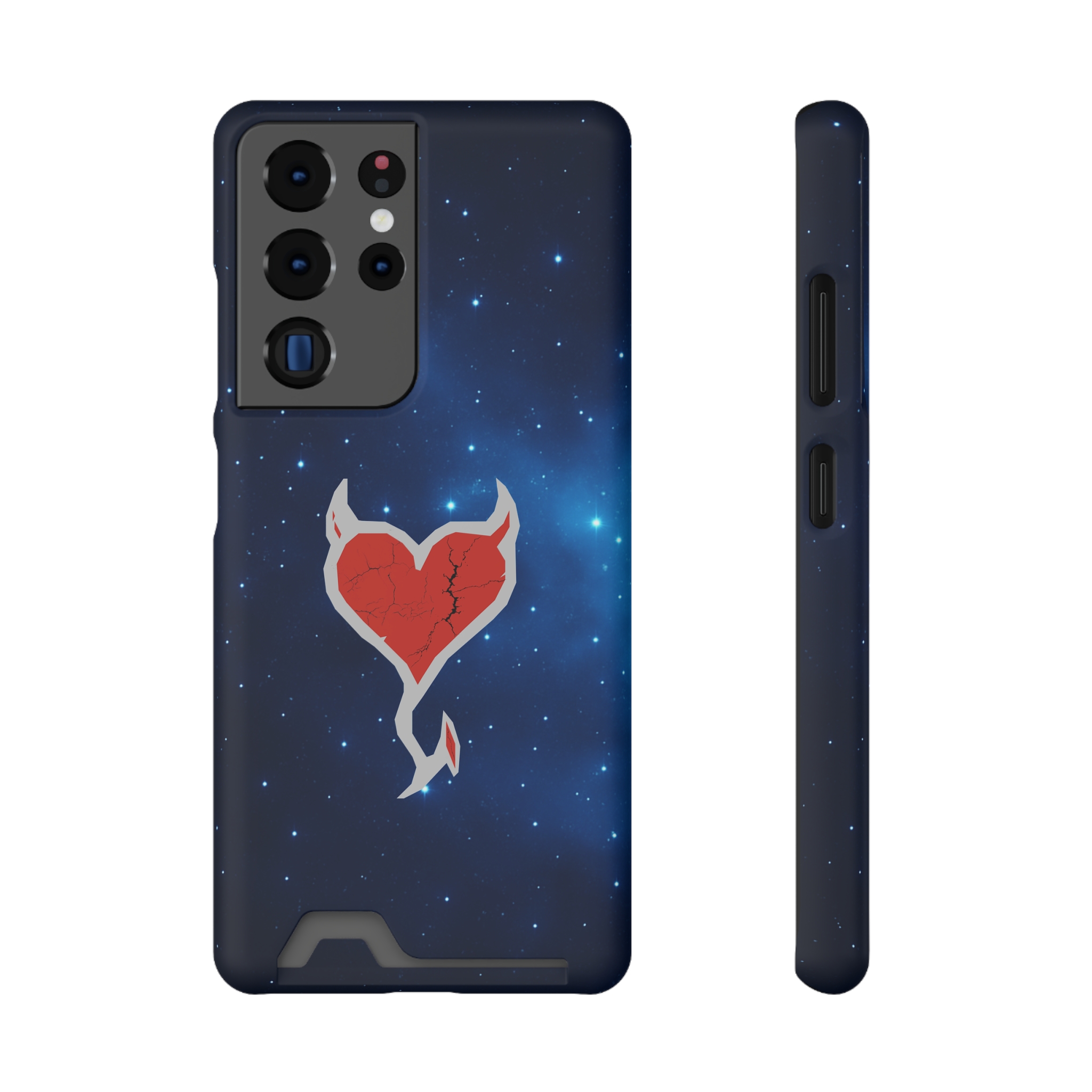 Phone Case — Cosmic Rogueheart Casr with Card Holder - Image 159