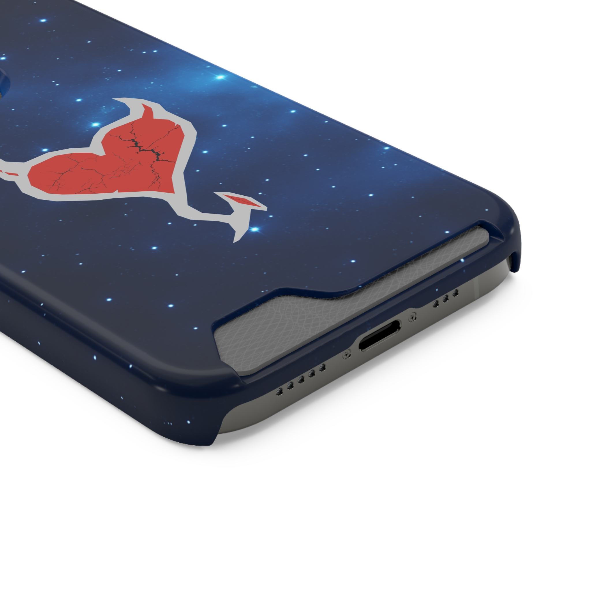 Phone Case — Cosmic Rogueheart Casr with Card Holder - Image 124
