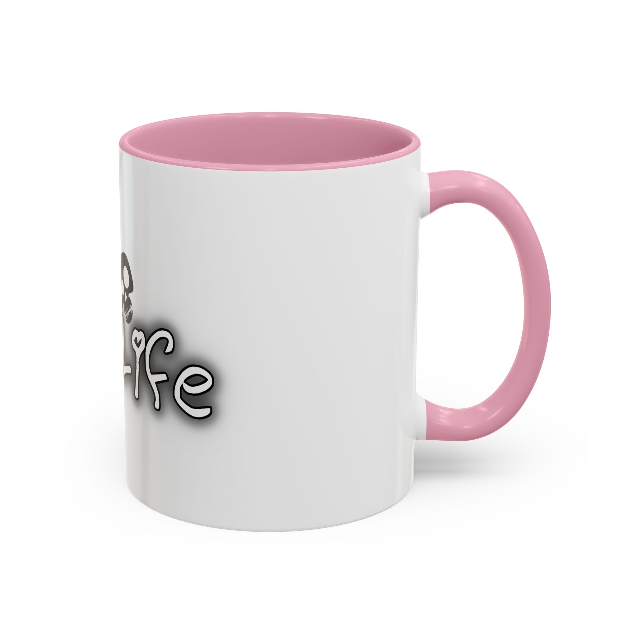 Brat Life TriSkull Colorful Mugs, 11oz - Image 38