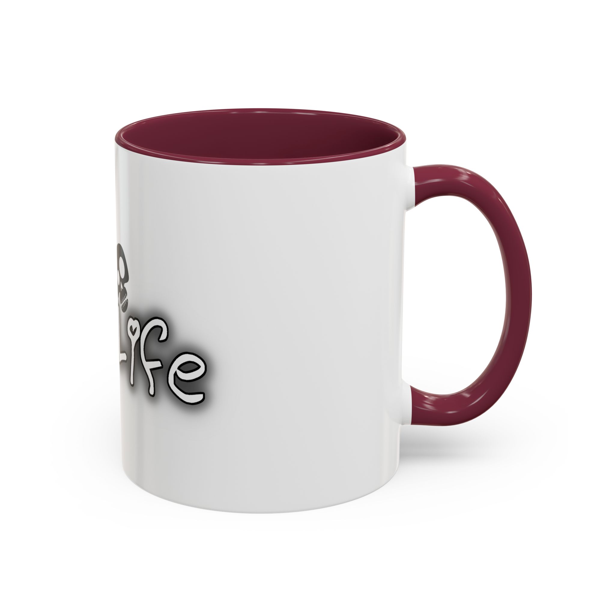 Brat Life TriSkull Colorful Mugs, 11oz - Image 30