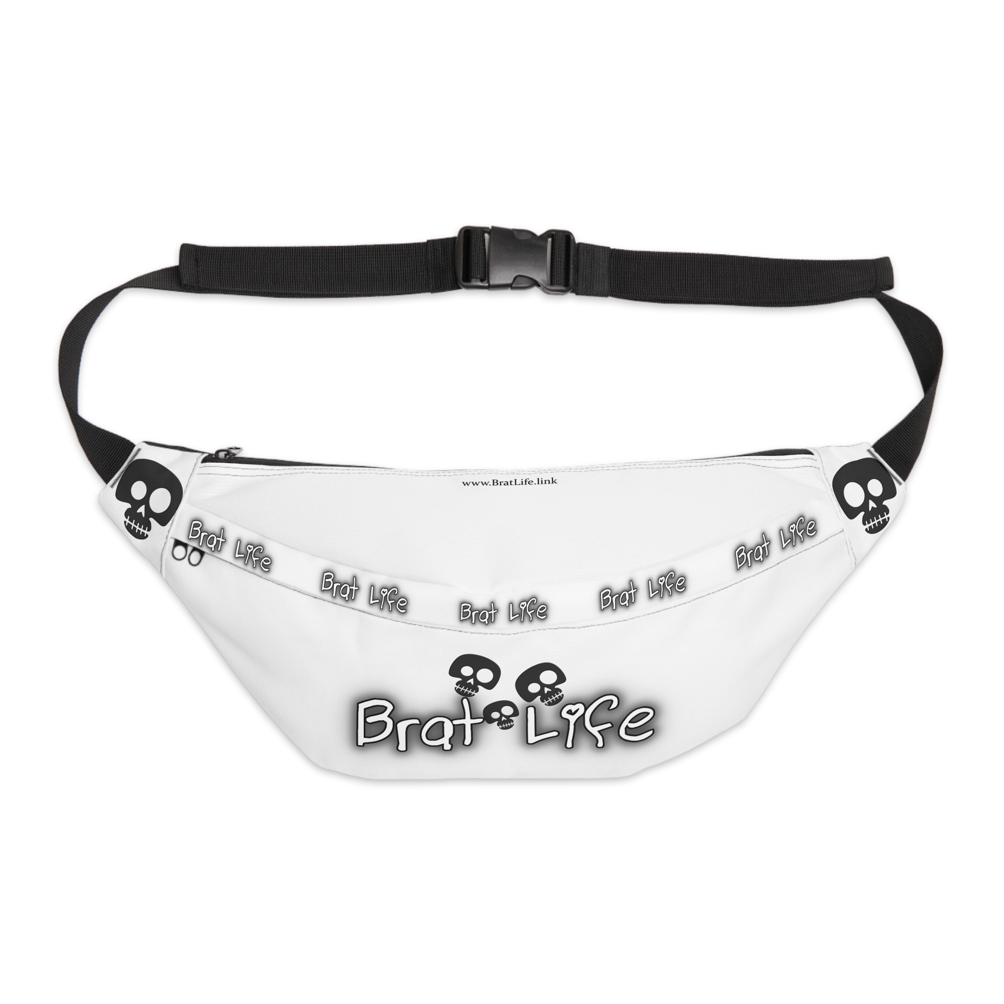 Brat Life TriSkull Large Fanny Pack
