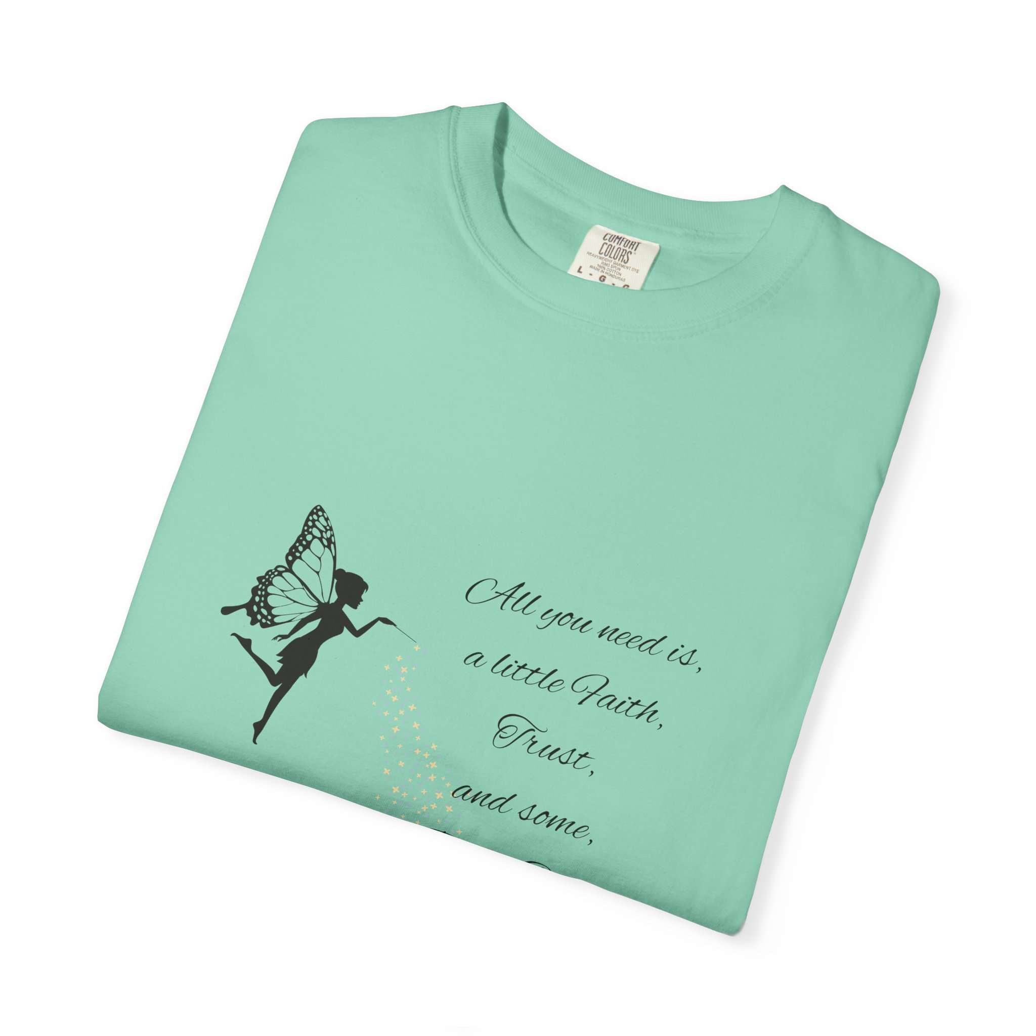 'All you need is some Faith, Trust, and Pixie Dust' Vintage-Inspired Tee - Image 32