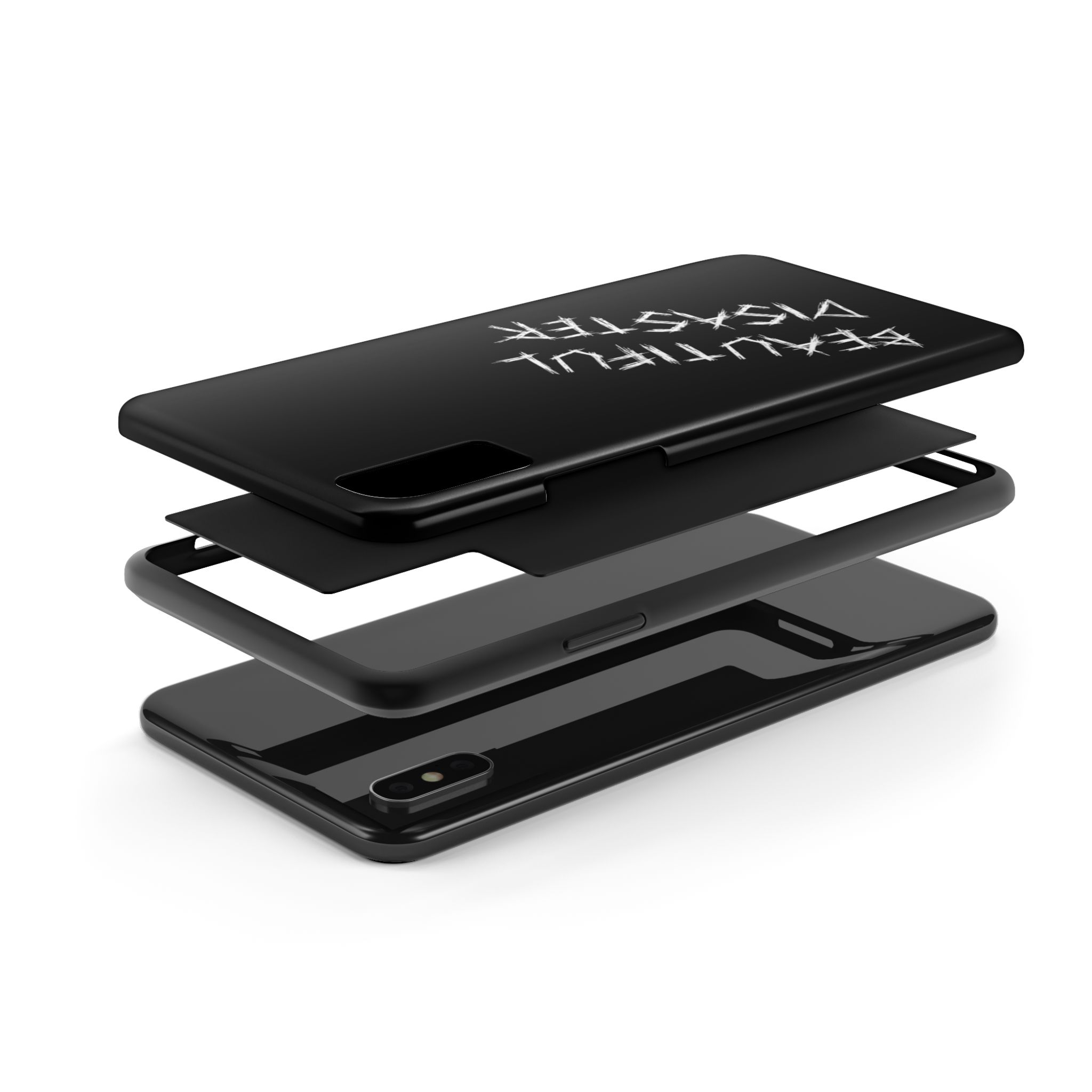 Brat Life "Beautiful disaster" Tough Phone Cases, Case-Mate - Image 4