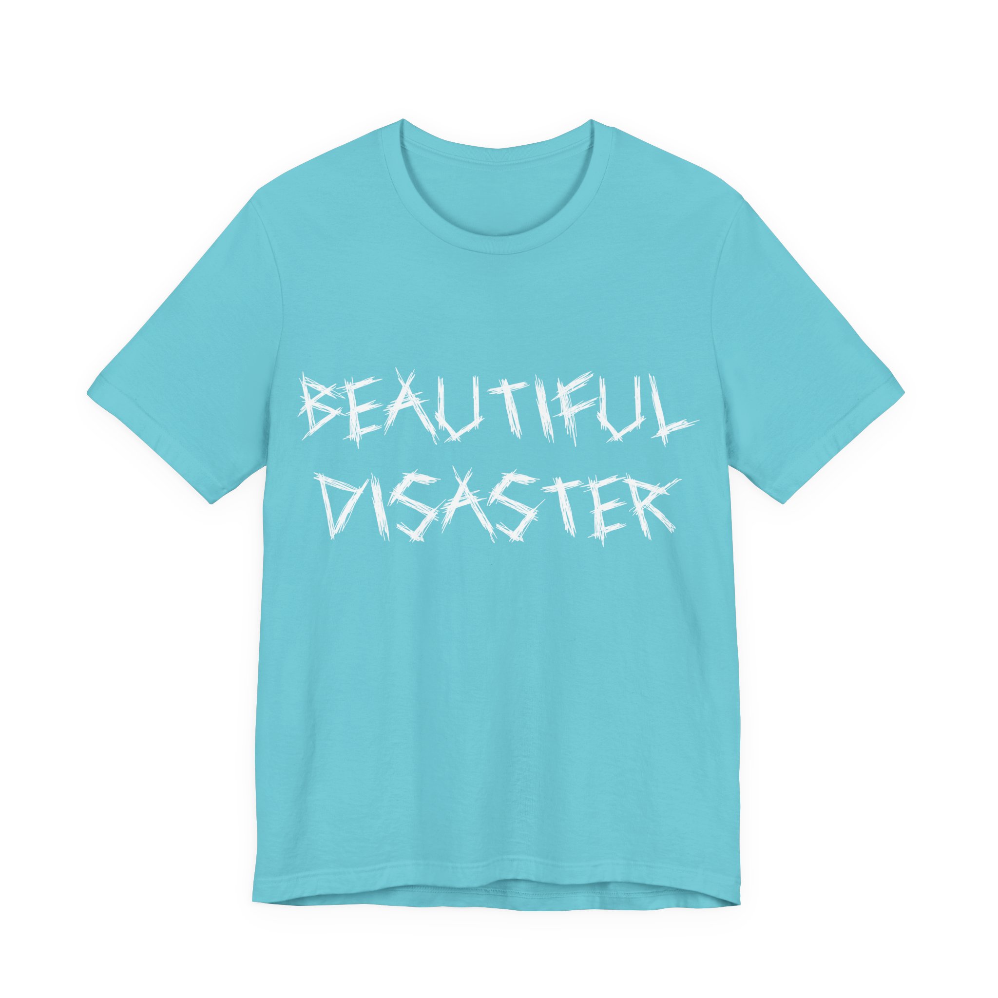 Brat Life "Beautiful Disaster" Unisex Jersey Short Sleeve Tee - Image 47