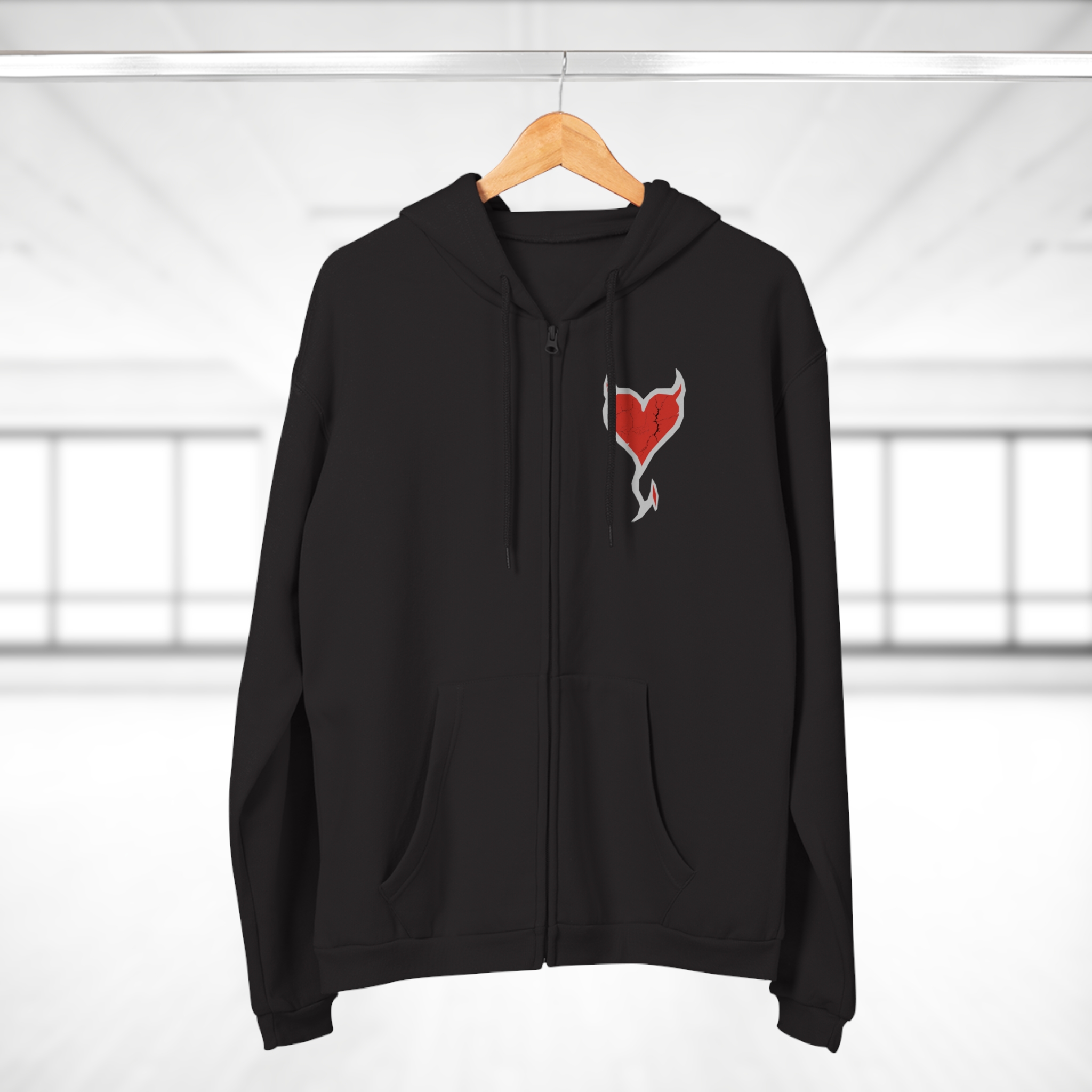 Zip Hoodie — Rogueheart Bratlife Devil Tail Design with "You Matter" Back - Image 14