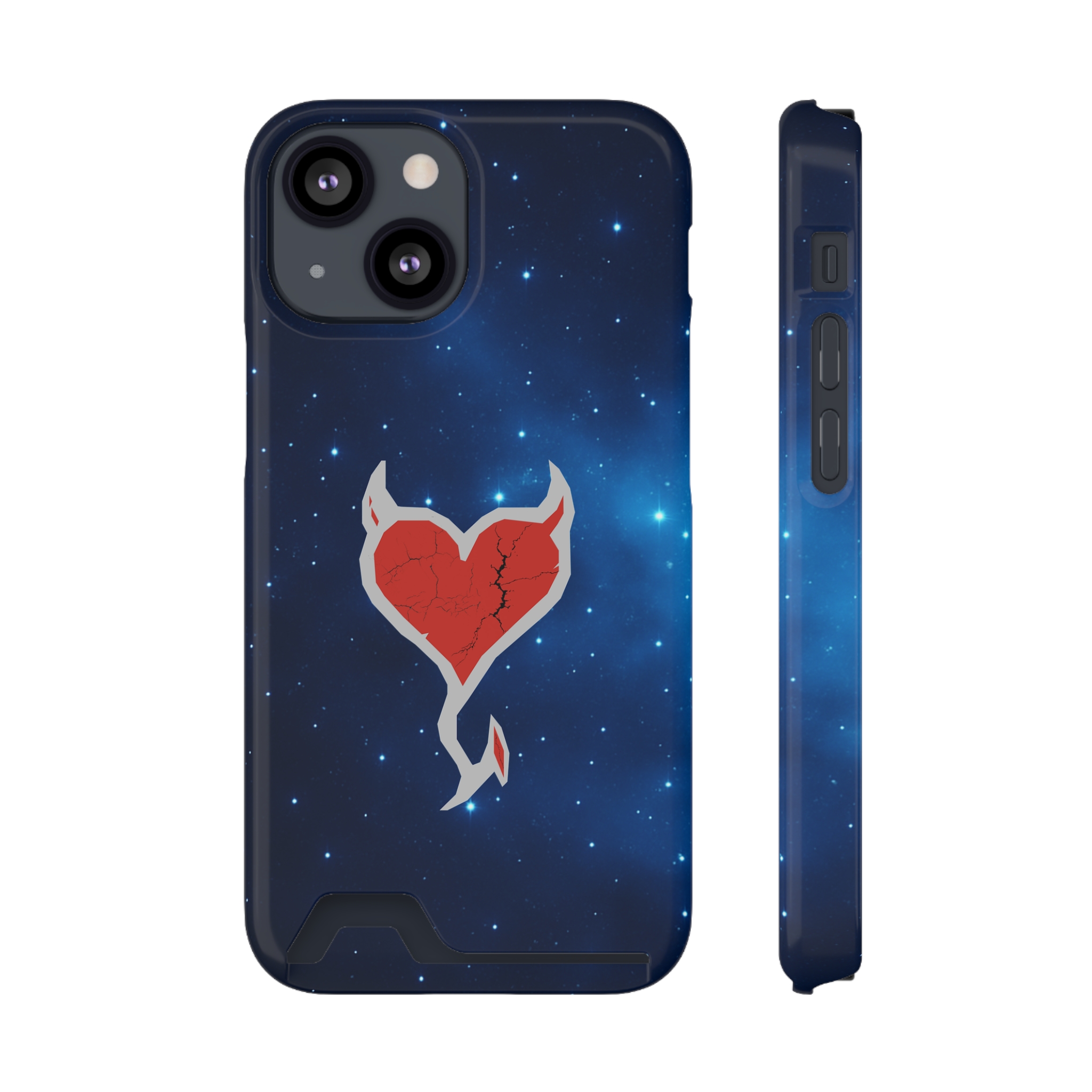 Phone Case — Cosmic Rogueheart Casr with Card Holder - Image 115