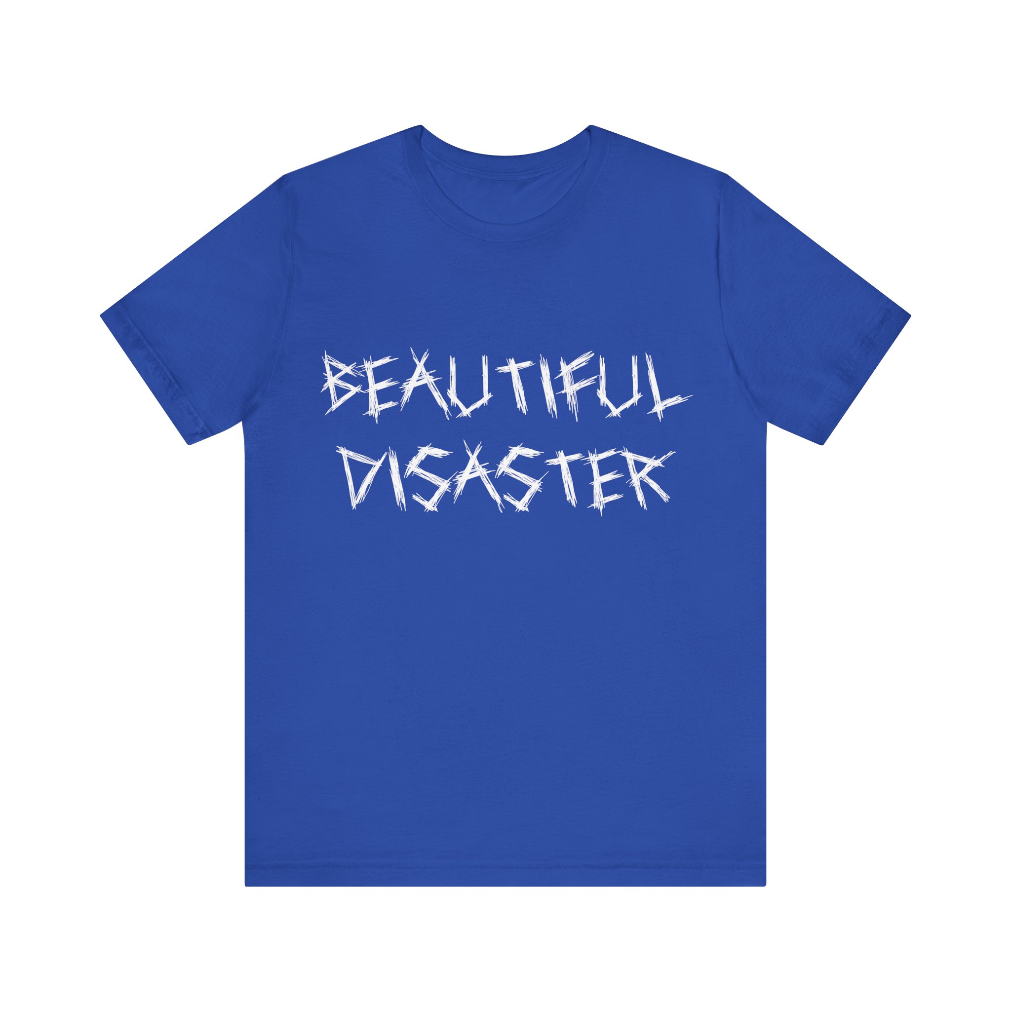Brat Life "Beautiful Disaster" Unisex Jersey Short Sleeve Tee - Image 57