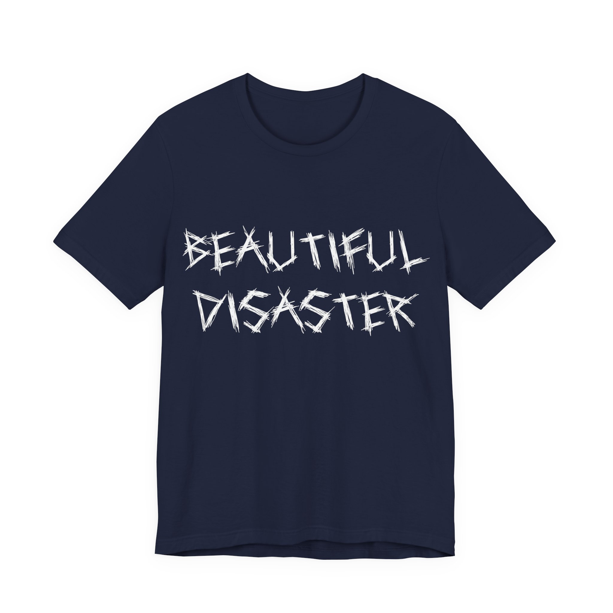 Brat Life "Beautiful Disaster" Unisex Jersey Short Sleeve Tee - Image 71