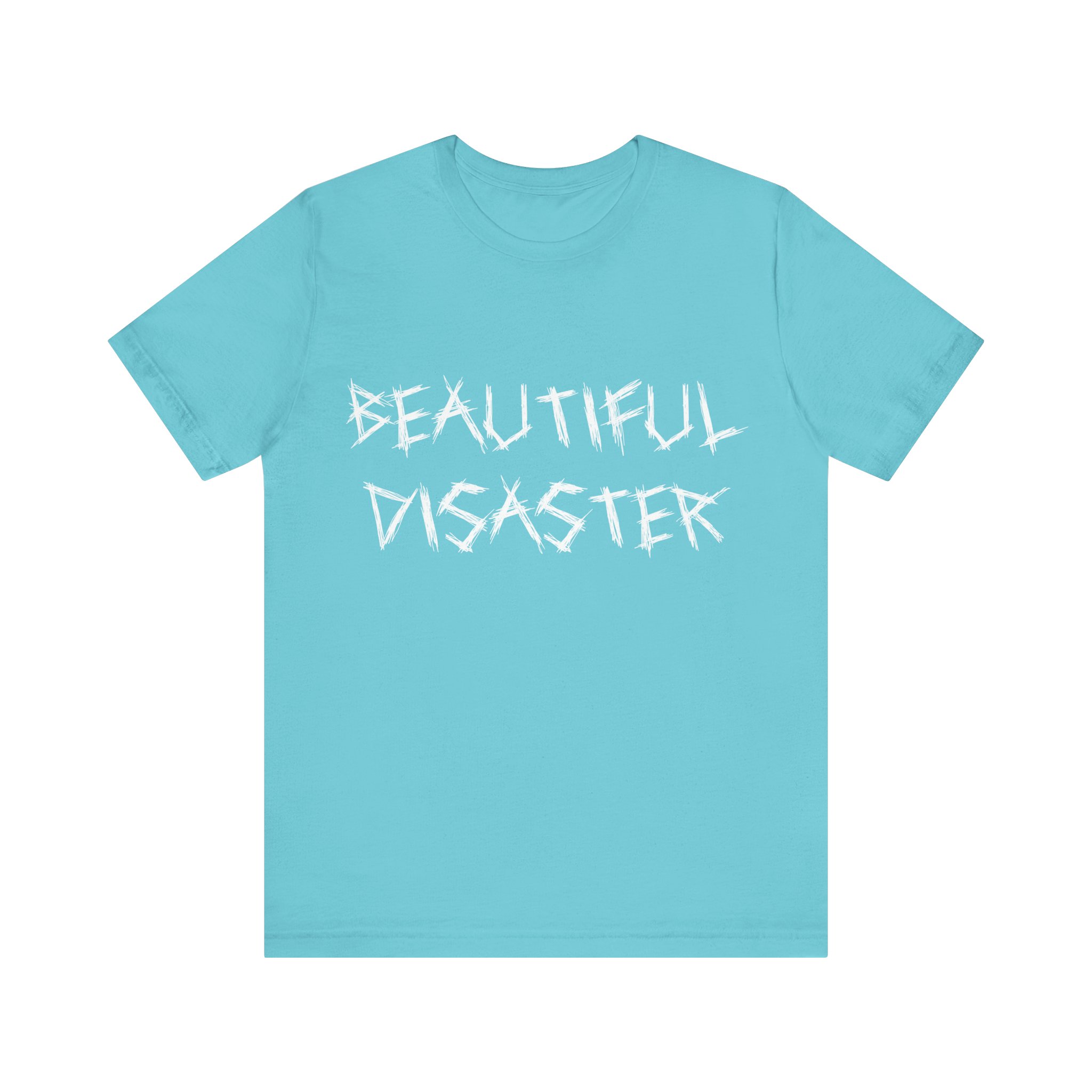 Brat Life "Beautiful Disaster" Unisex Jersey Short Sleeve Tee - Image 45