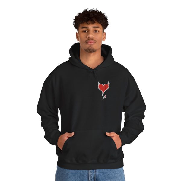 Heart Hoodie - "You Matter" Black Comfort Sweatshirt