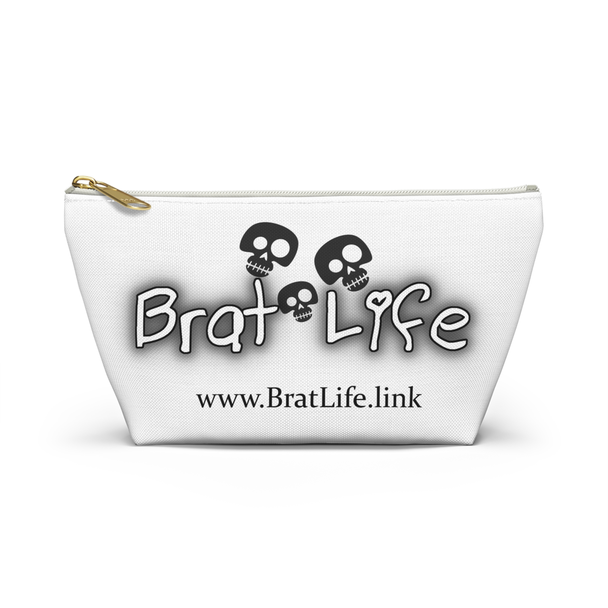 Brat Life TriSkull Accessory Pouch w T-bottom - Image 5