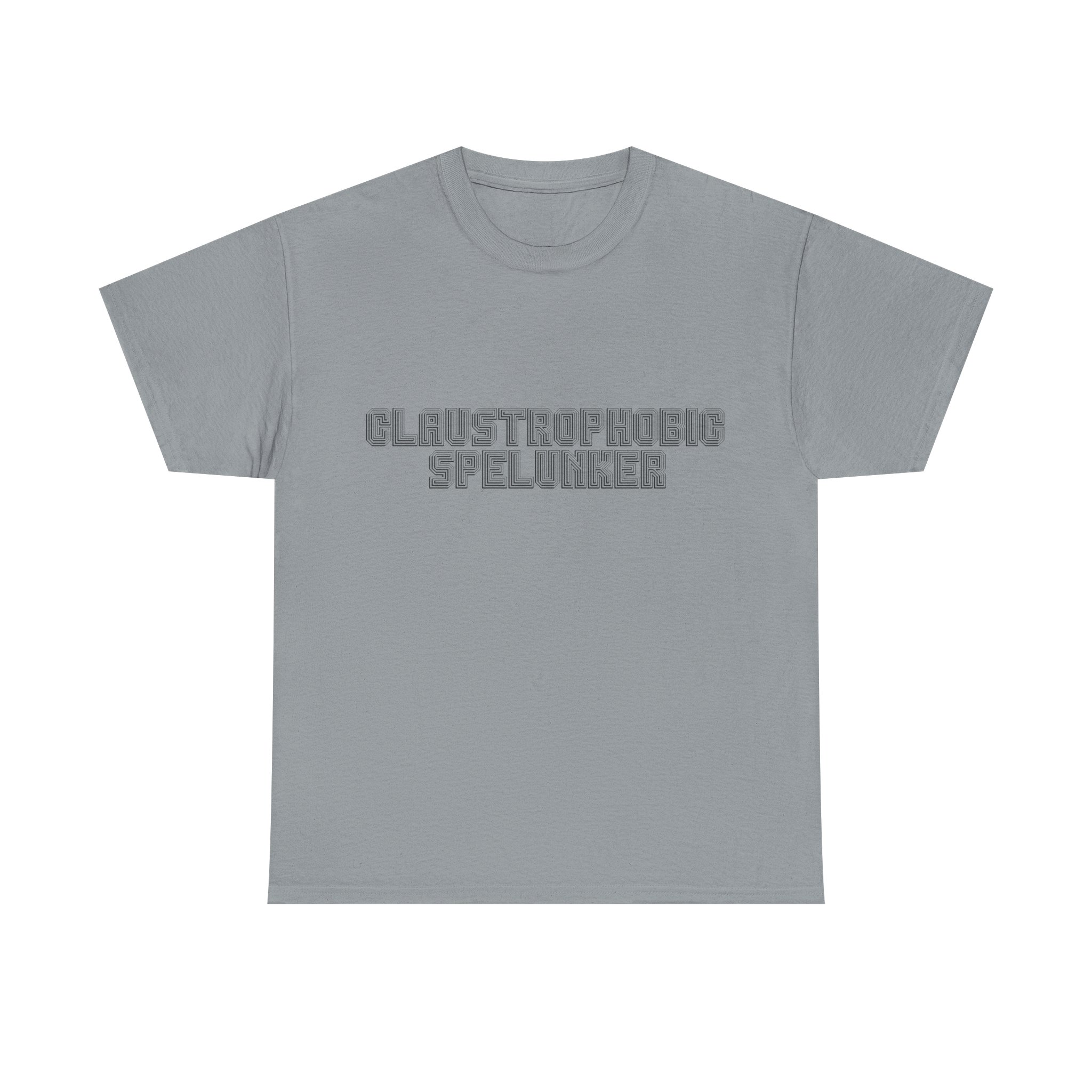 Brat Life "Claustrophobic Spelunker" Unisex Heavy Cotton Tee - Image 17