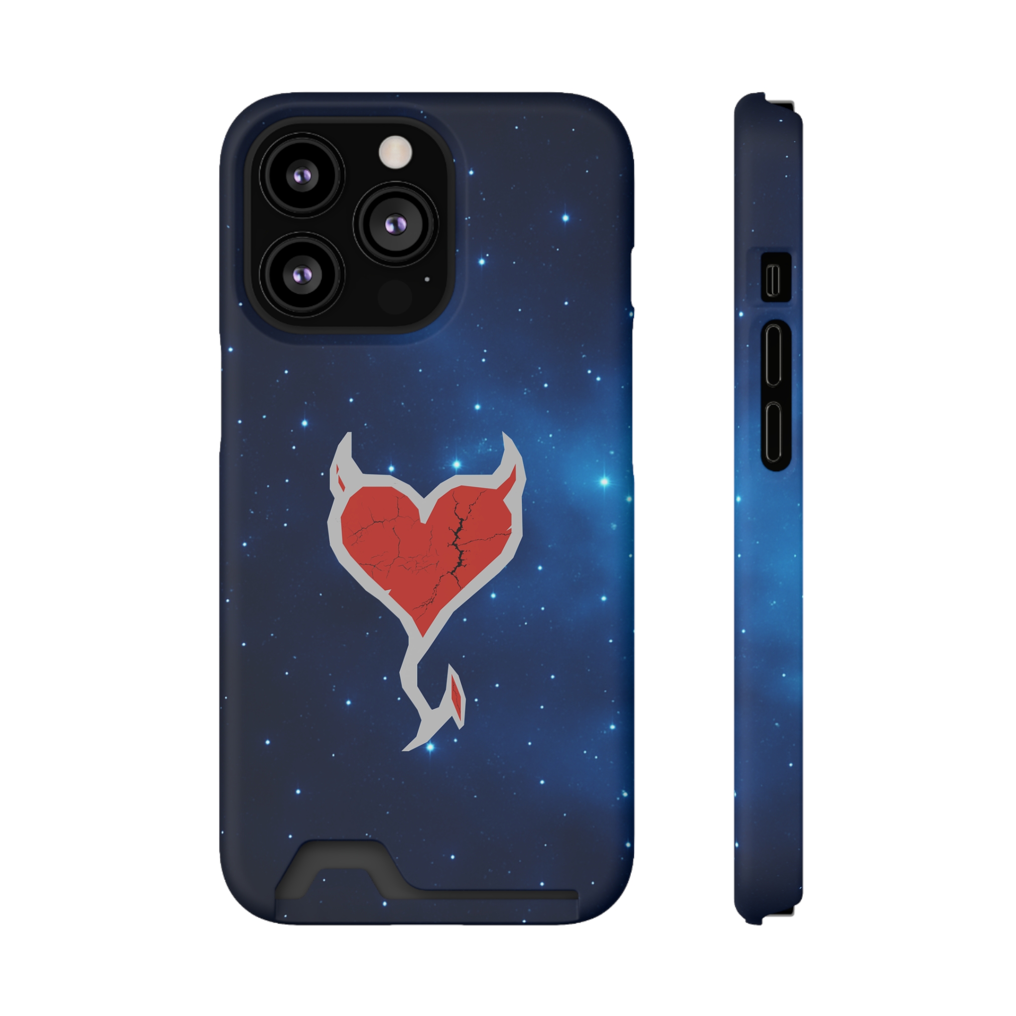 Phone Case — Cosmic Rogueheart Casr with Card Holder - Image 127