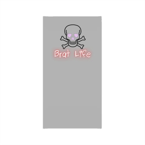 Brat Life Skull Lightweight Neck Gaiter