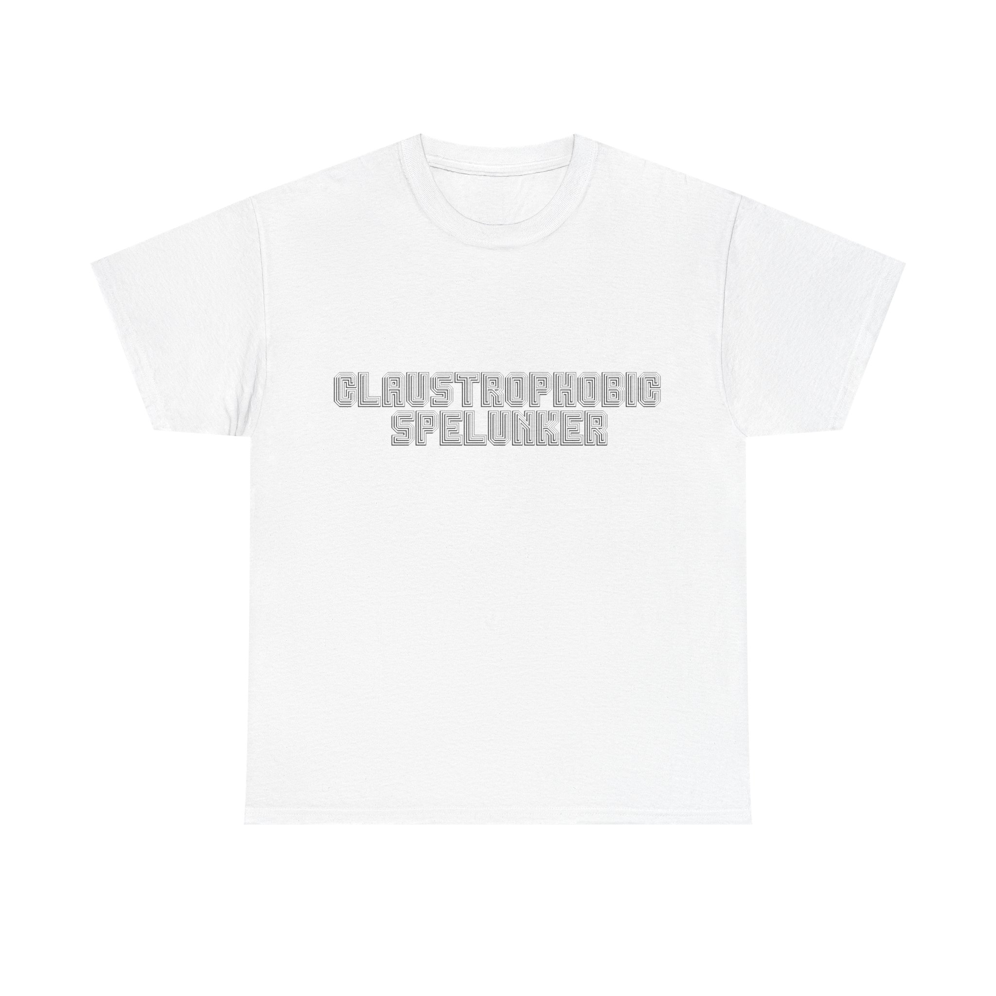Brat Life "Claustrophobic Spelunker" Unisex Heavy Cotton Tee