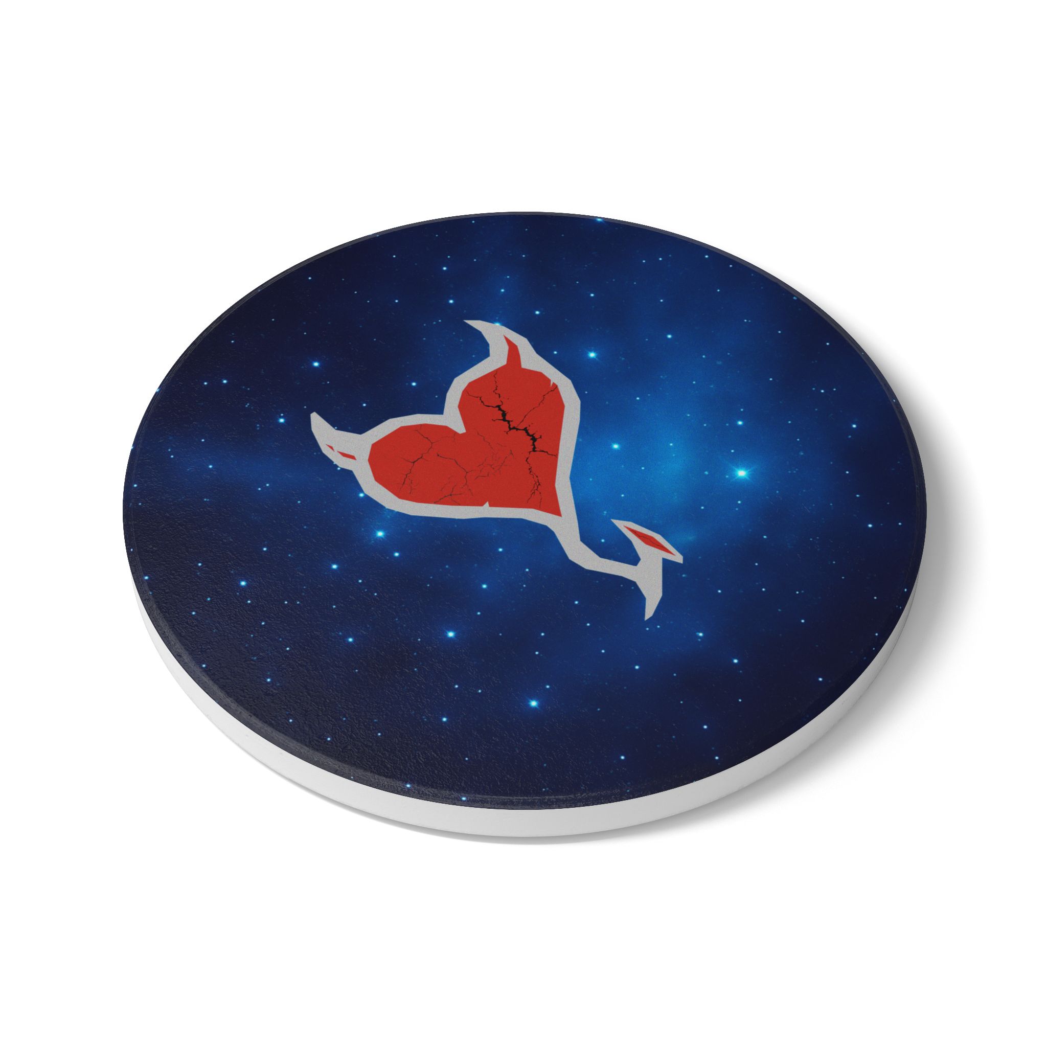 Rogueheart Ceramic Coaster - Unique Home Decor for Gift Giving - Image 4