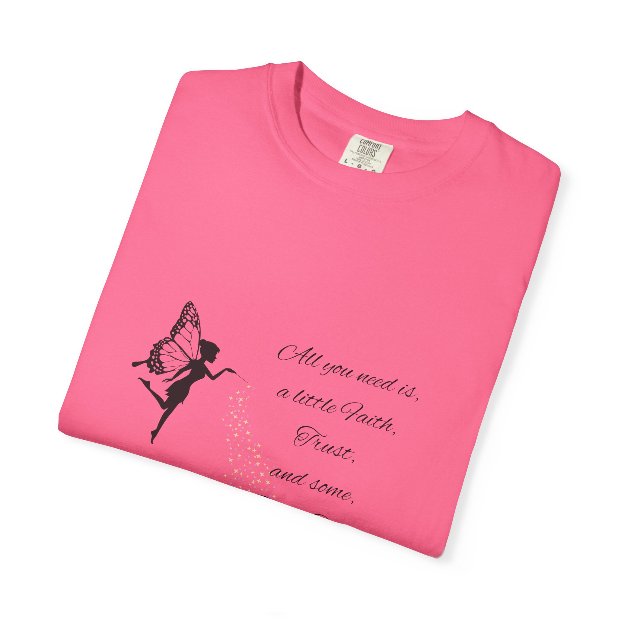 'All you need is some Faith, Trust, and Pixie Dust' Vintage-Inspired Tee - Image 52