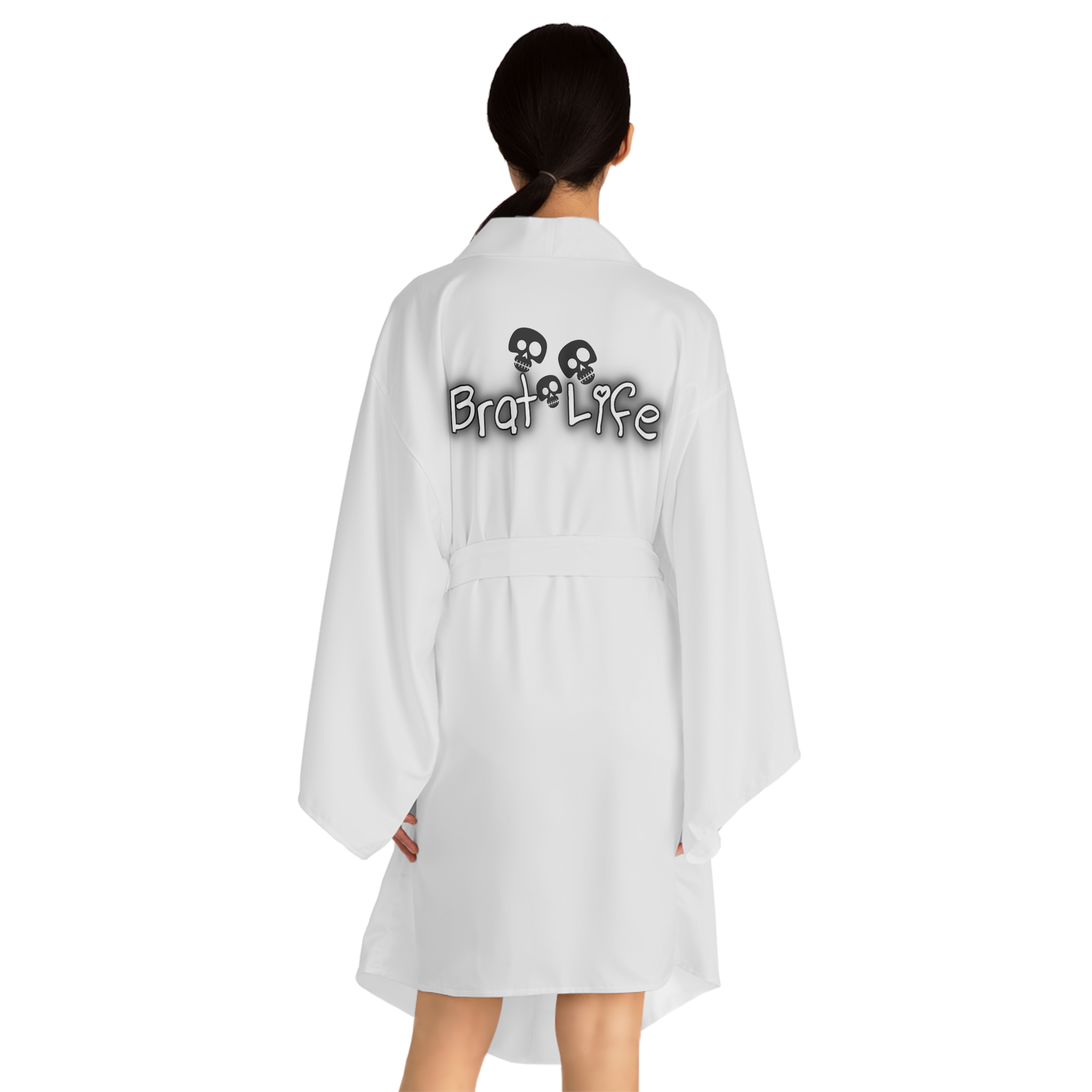Brat Life Long Sleeve Kimono Robe - Image 4