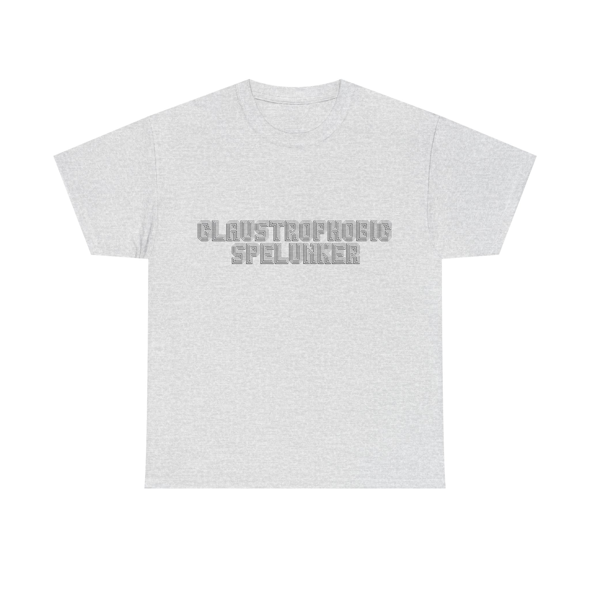 Brat Life "Claustrophobic Spelunker" Unisex Heavy Cotton Tee - Image 5