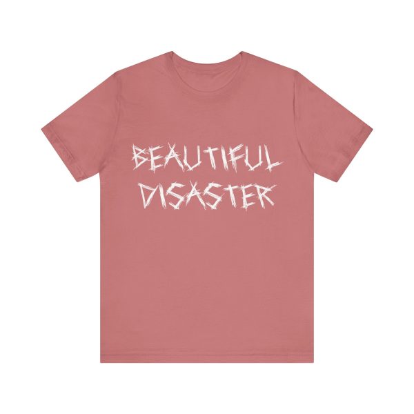 Brat Life "Beautiful Disaster" Unisex Jersey Short Sleeve Tee