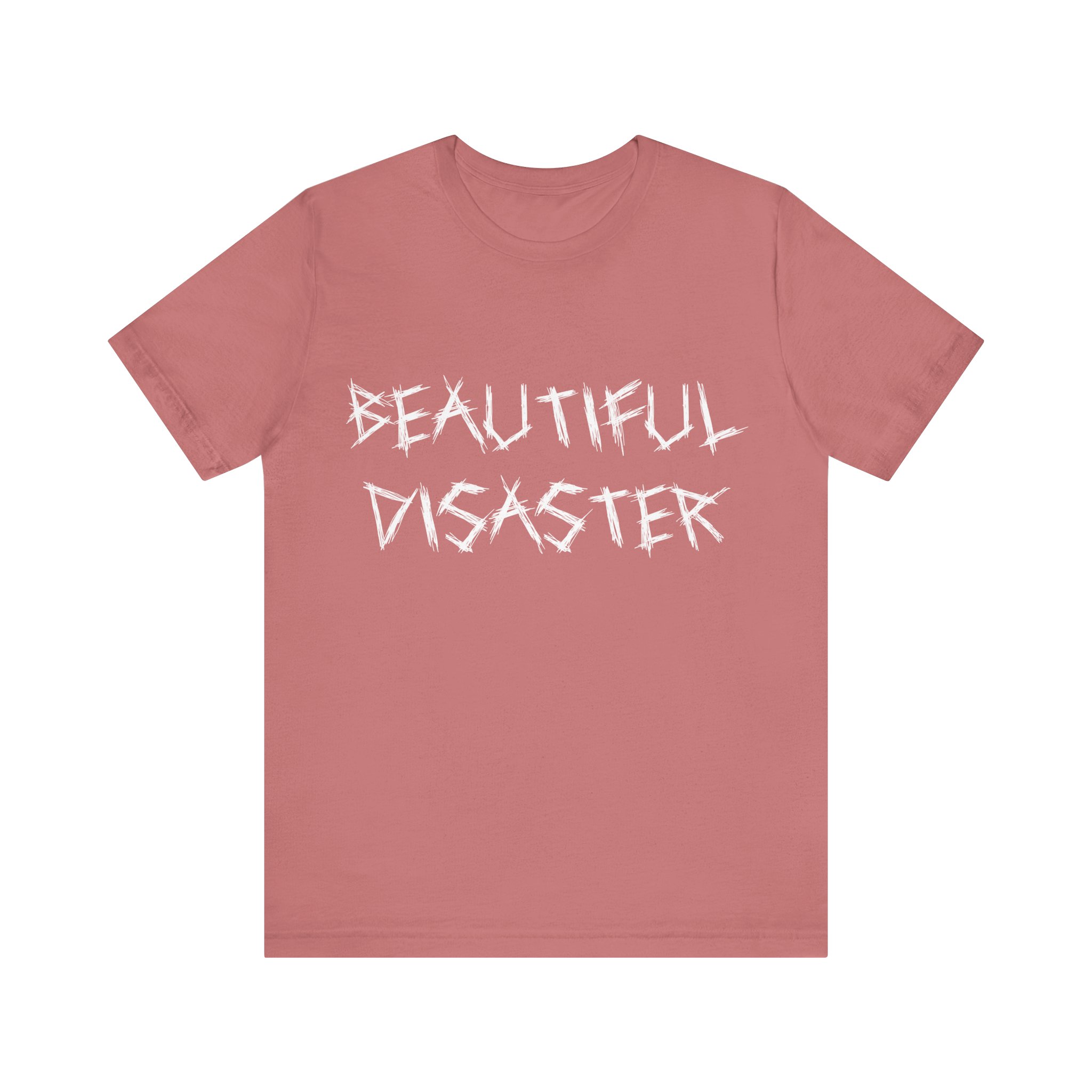 Brat Life "Beautiful Disaster" Unisex Jersey Short Sleeve Tee