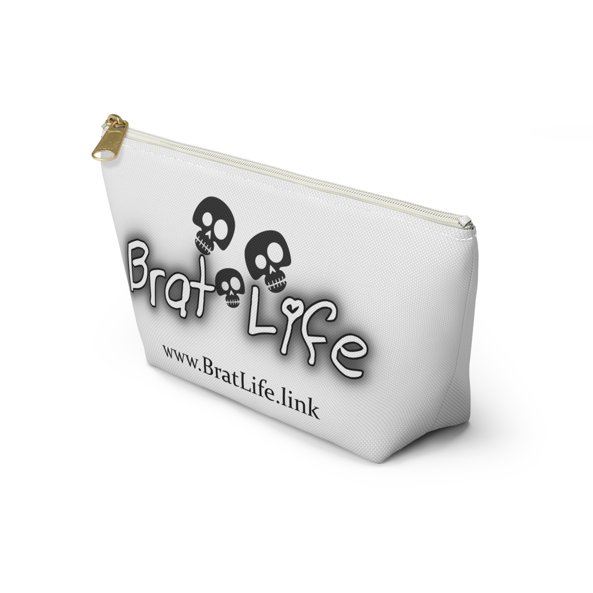 Brat Life TriSkull Accessory Pouch w T-bottom - Image 7