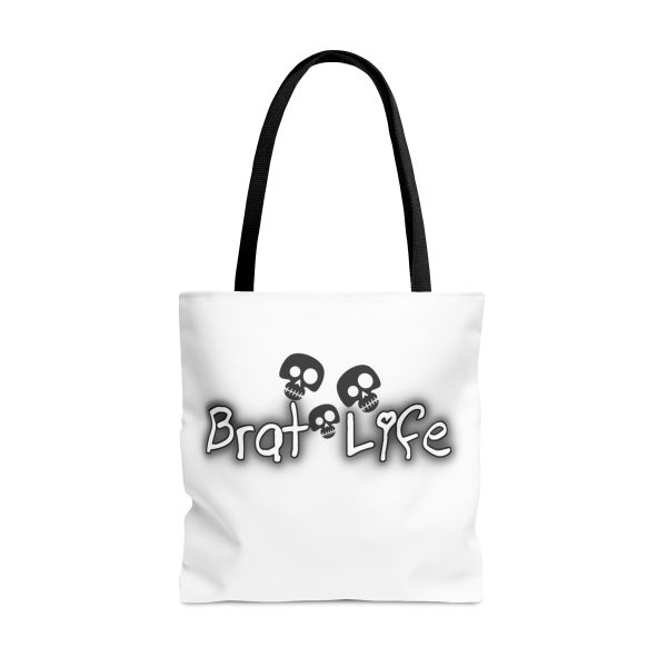Brat Life TriSkull AOP Tote Bag