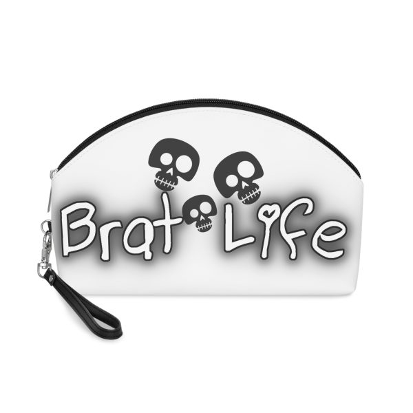 Brat Life TriSkull Makeup Bag