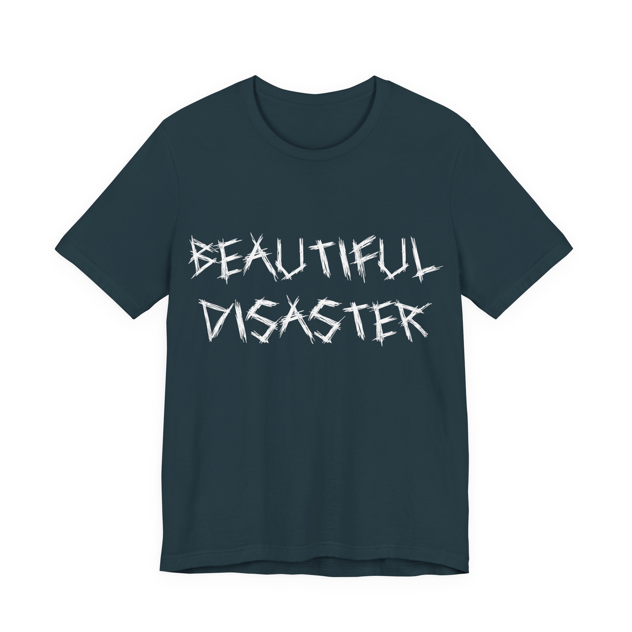Brat Life "Beautiful Disaster" Unisex Jersey Short Sleeve Tee - Image 51