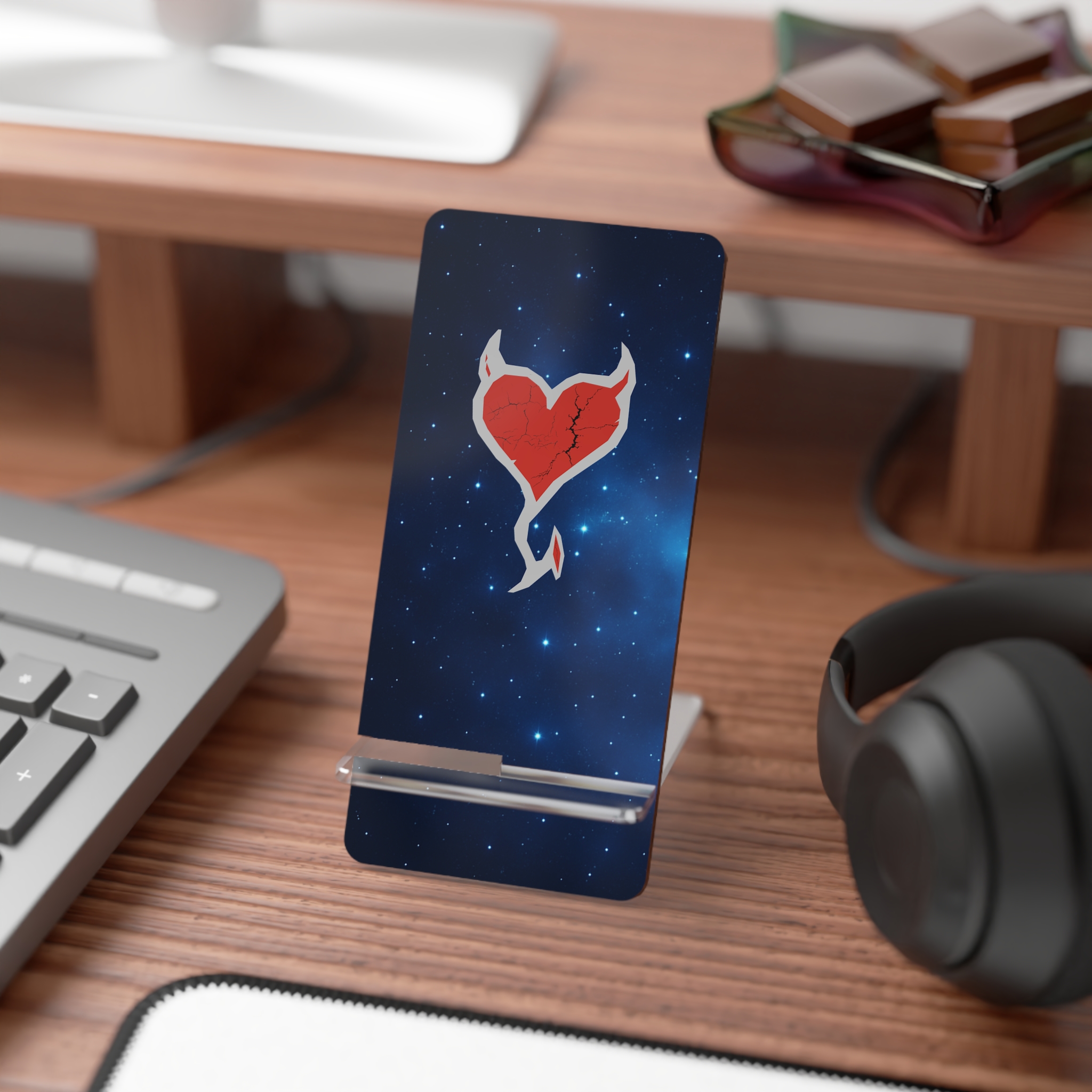 Smartphone Stand — Galactic Rogueheart Mobile Display Stand