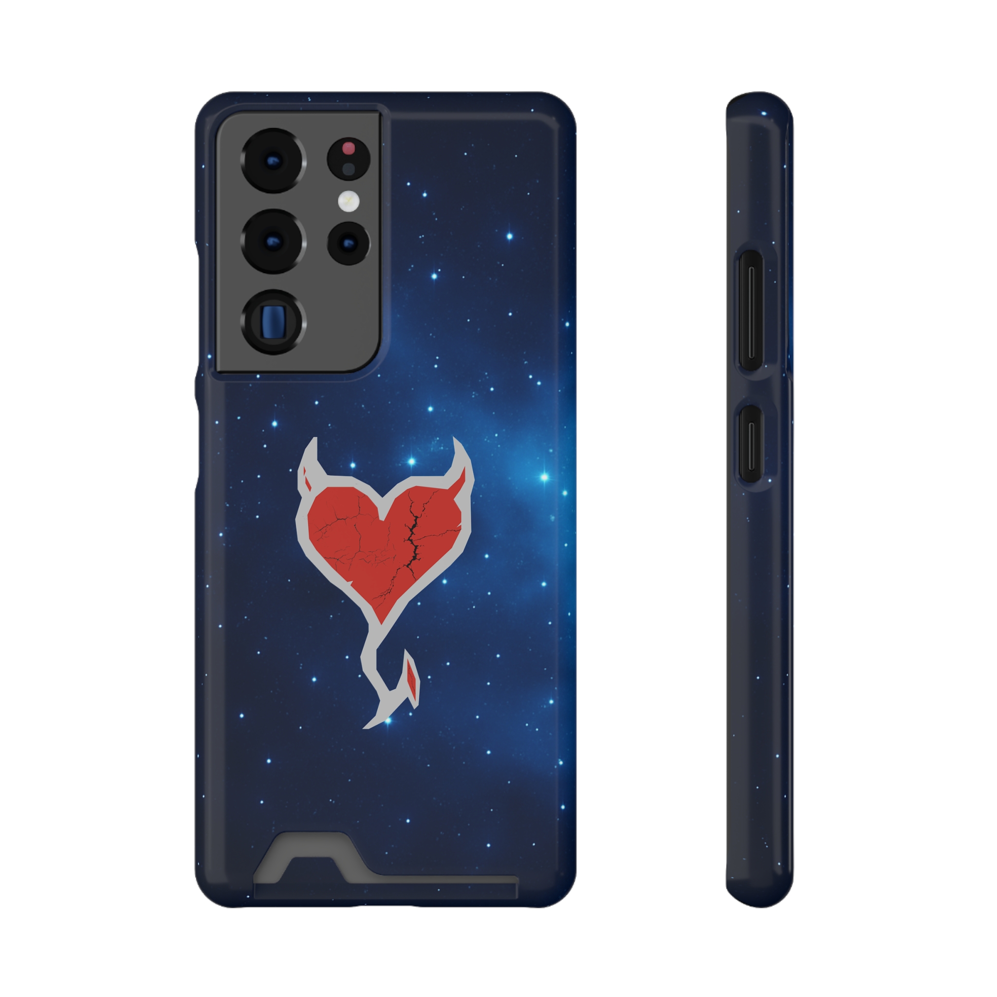 Phone Case — Cosmic Rogueheart Casr with Card Holder - Image 155