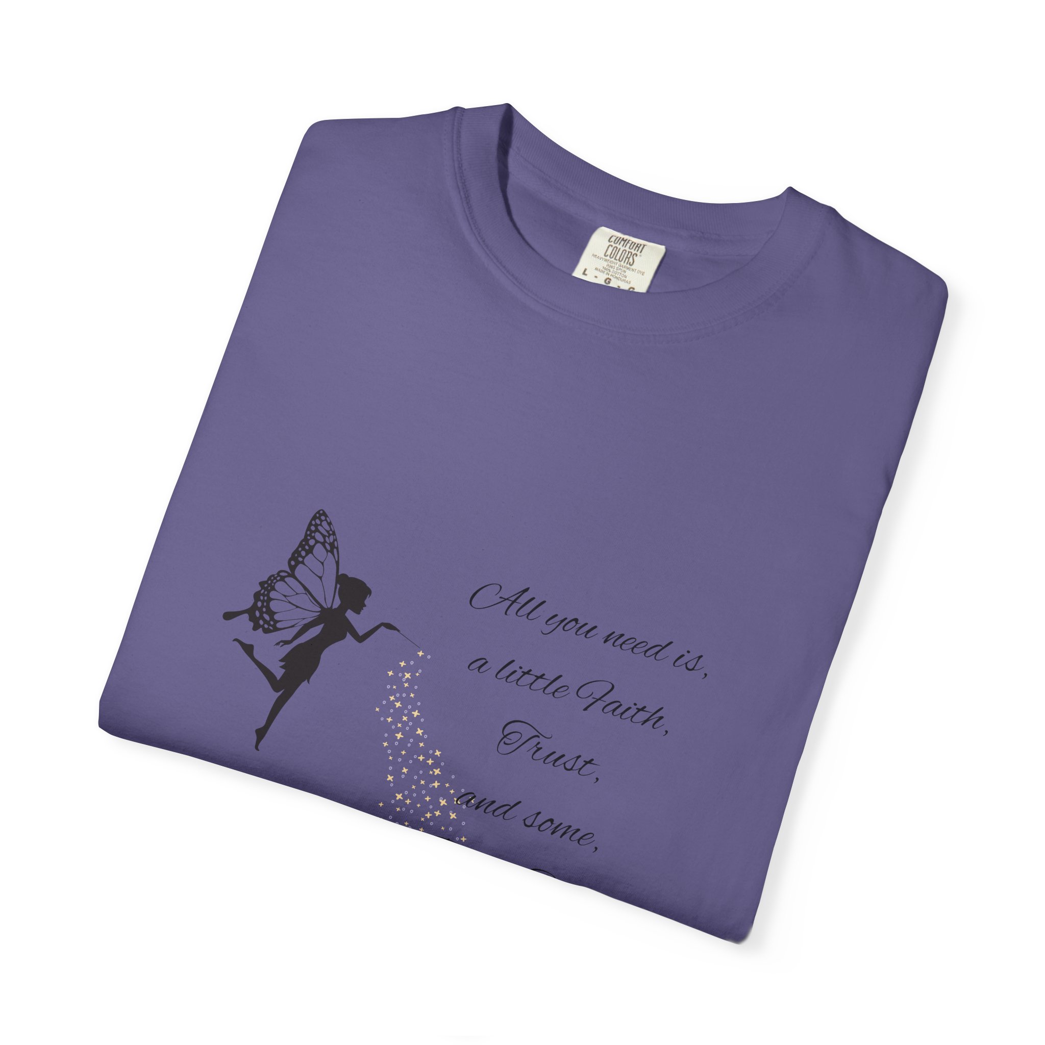 'All you need is some Faith, Trust, and Pixie Dust' Vintage-Inspired Tee - Image 40