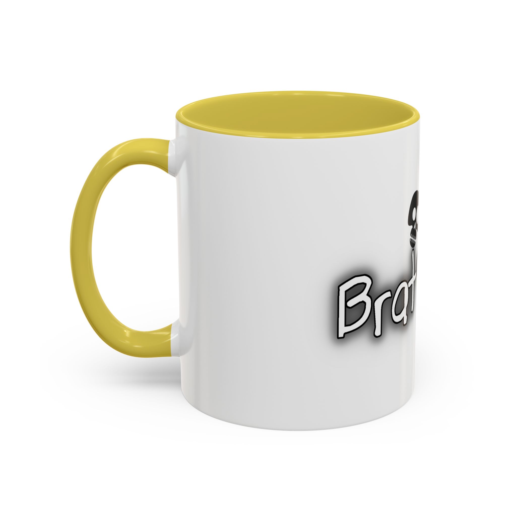 Brat Life TriSkull Colorful Mugs, 11oz - Image 48