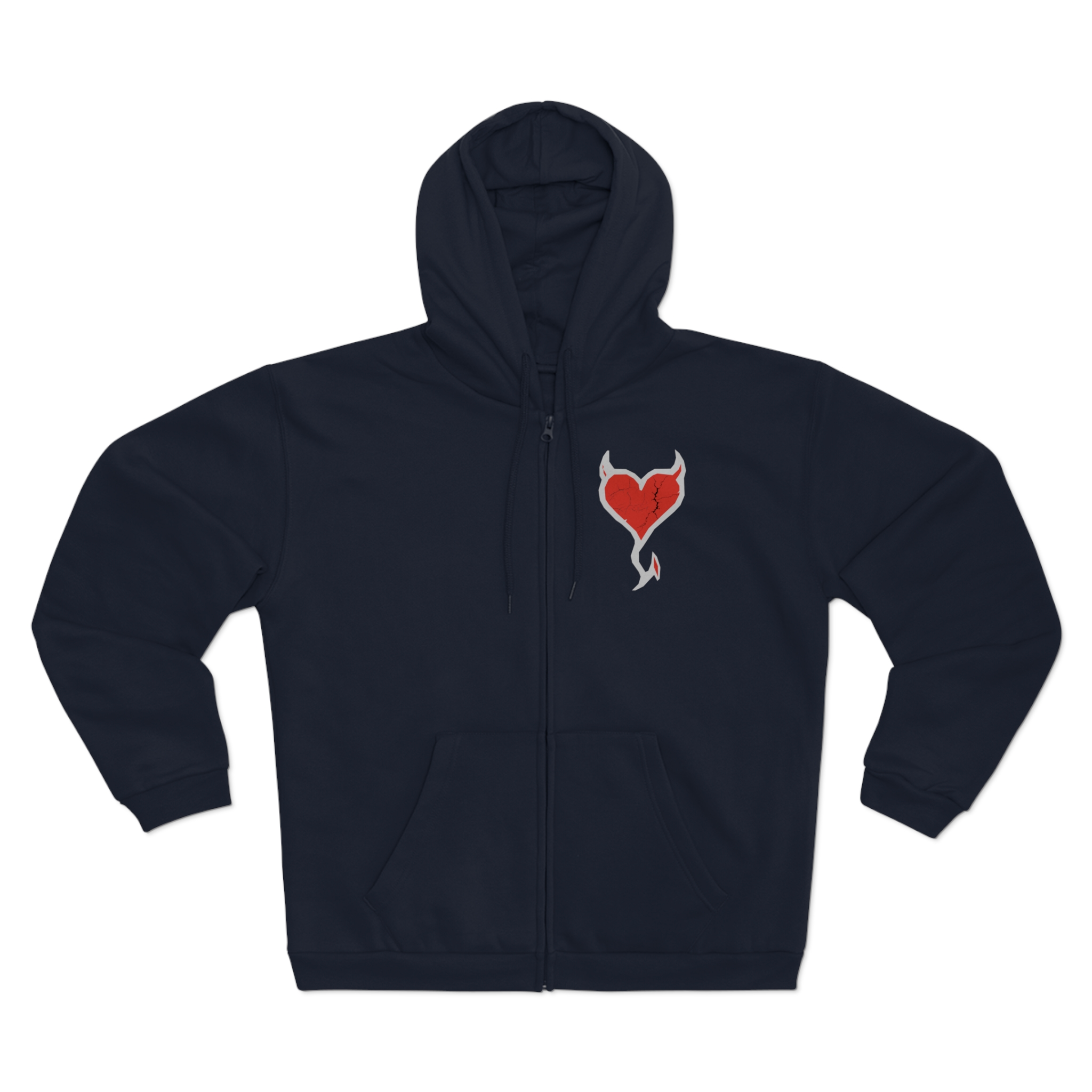 Zip Hoodie — Rogueheart Bratlife Devil Tail Design with "You Matter" Back - Image 2
