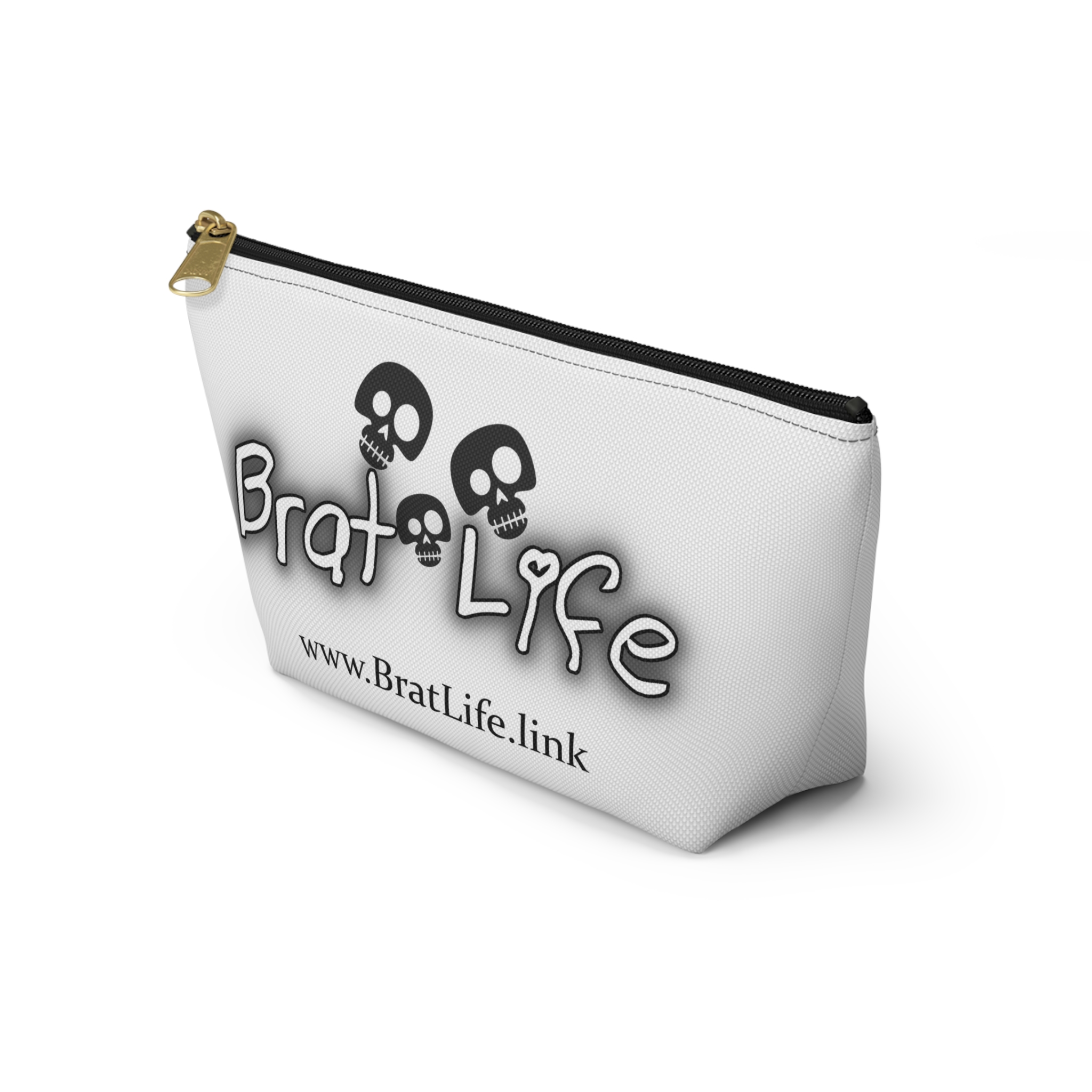 Brat Life TriSkull Accessory Pouch w T-bottom - Image 3