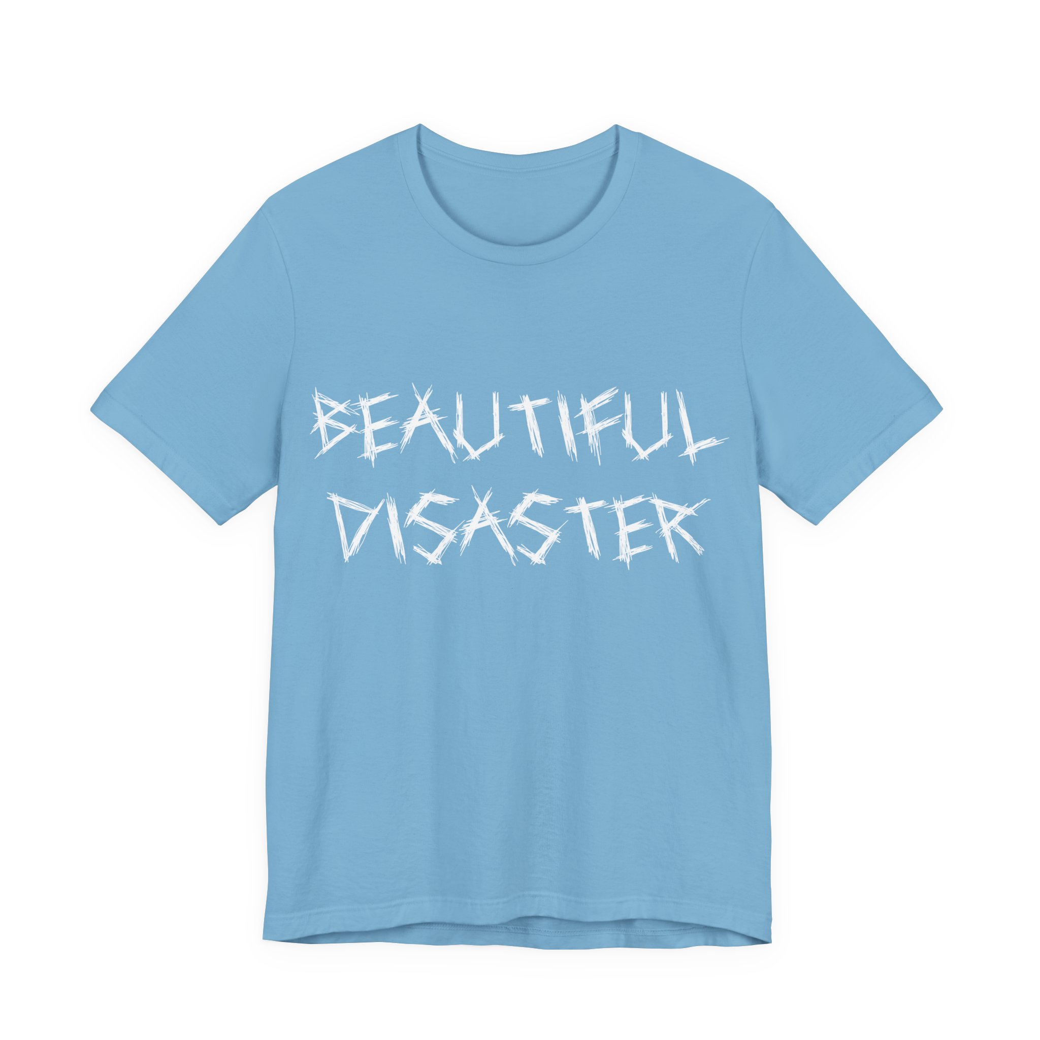 Brat Life "Beautiful Disaster" Unisex Jersey Short Sleeve Tee - Image 55