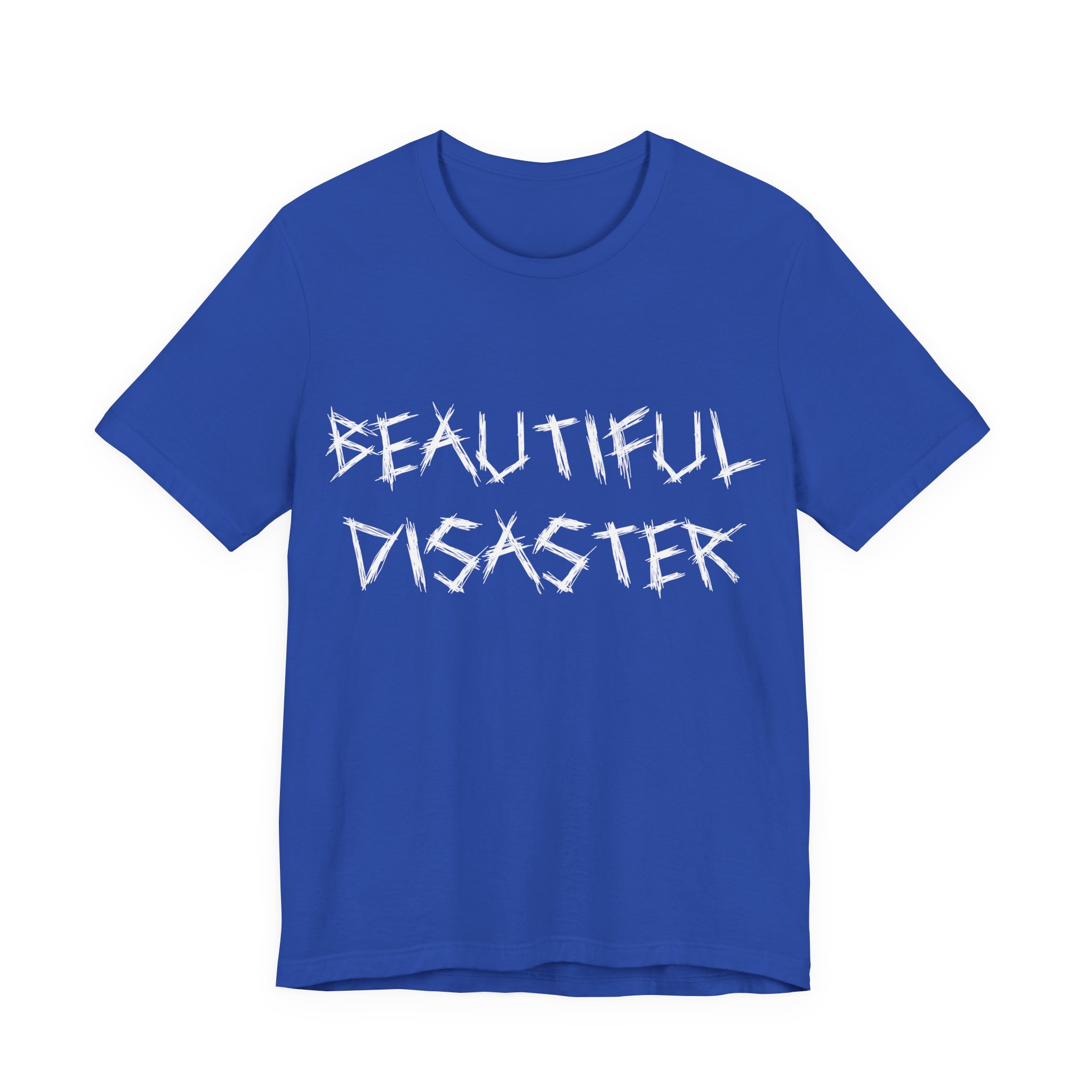 Brat Life "Beautiful Disaster" Unisex Jersey Short Sleeve Tee - Image 59
