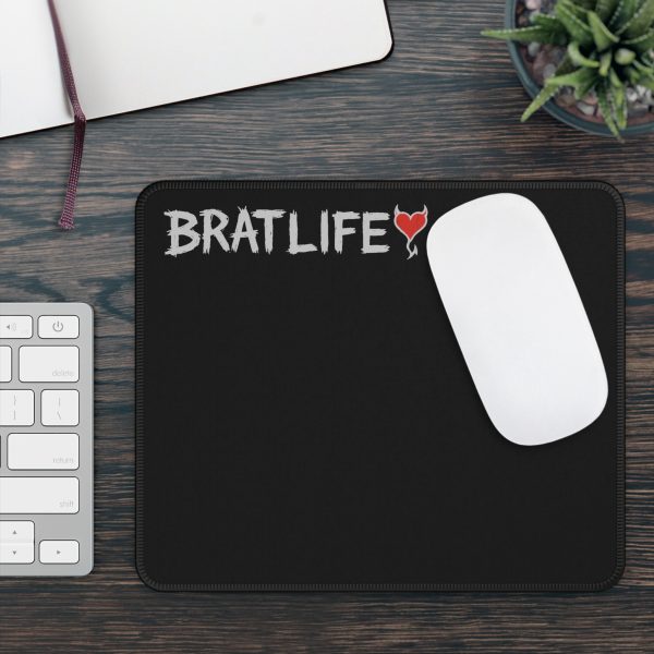 Brat Life Gaming Mouse Pad - Cool, Edgy Desk Accessory for Gamers