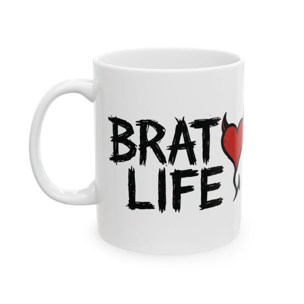 Funny Ceramic Mug - "I Heart Bad Life" - Ideal Gift for Coffee Lovers