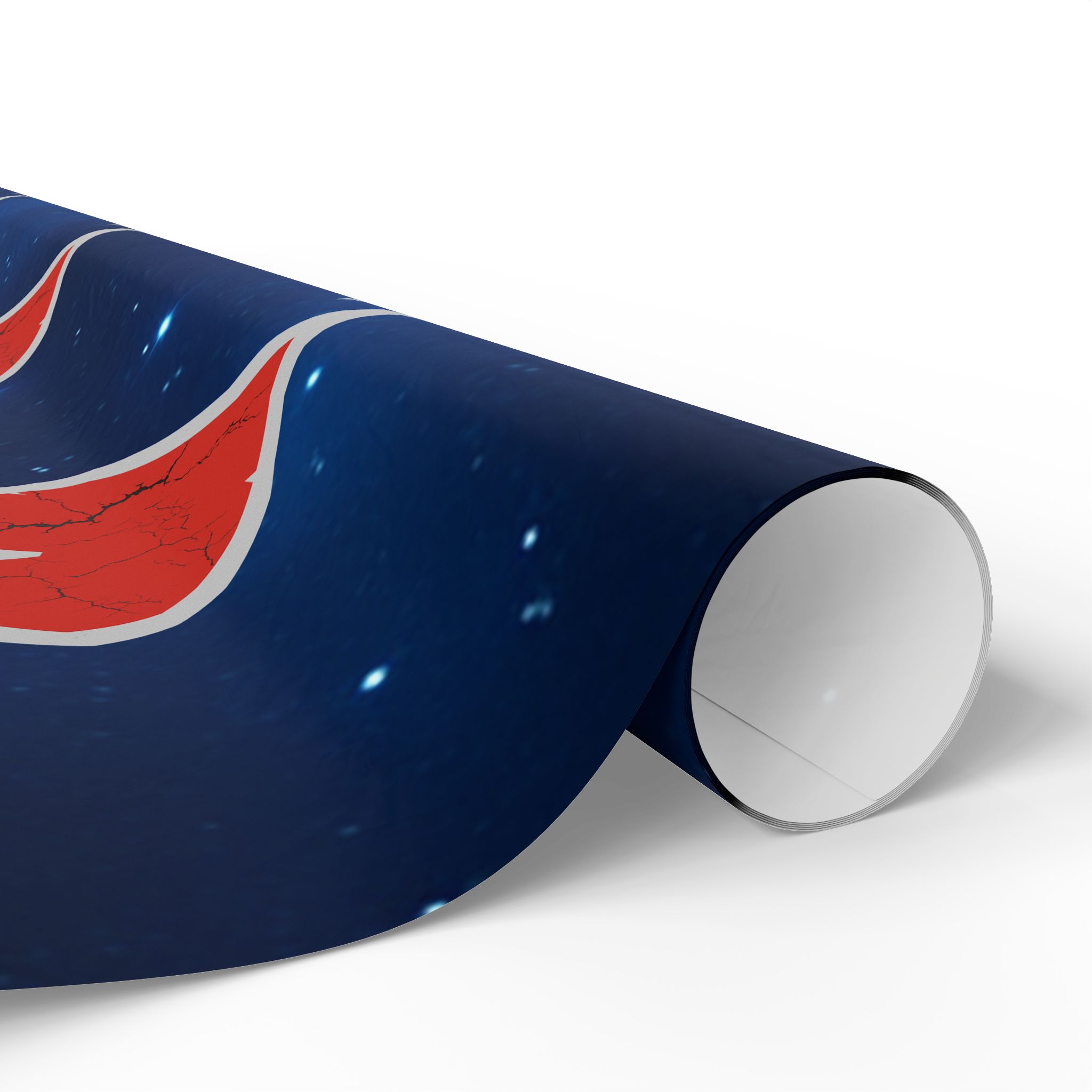 Romantic Space Heart Wrapping Paper — Galaxy Red Heart Gift Wrap for Valentine’s Day - Image 6