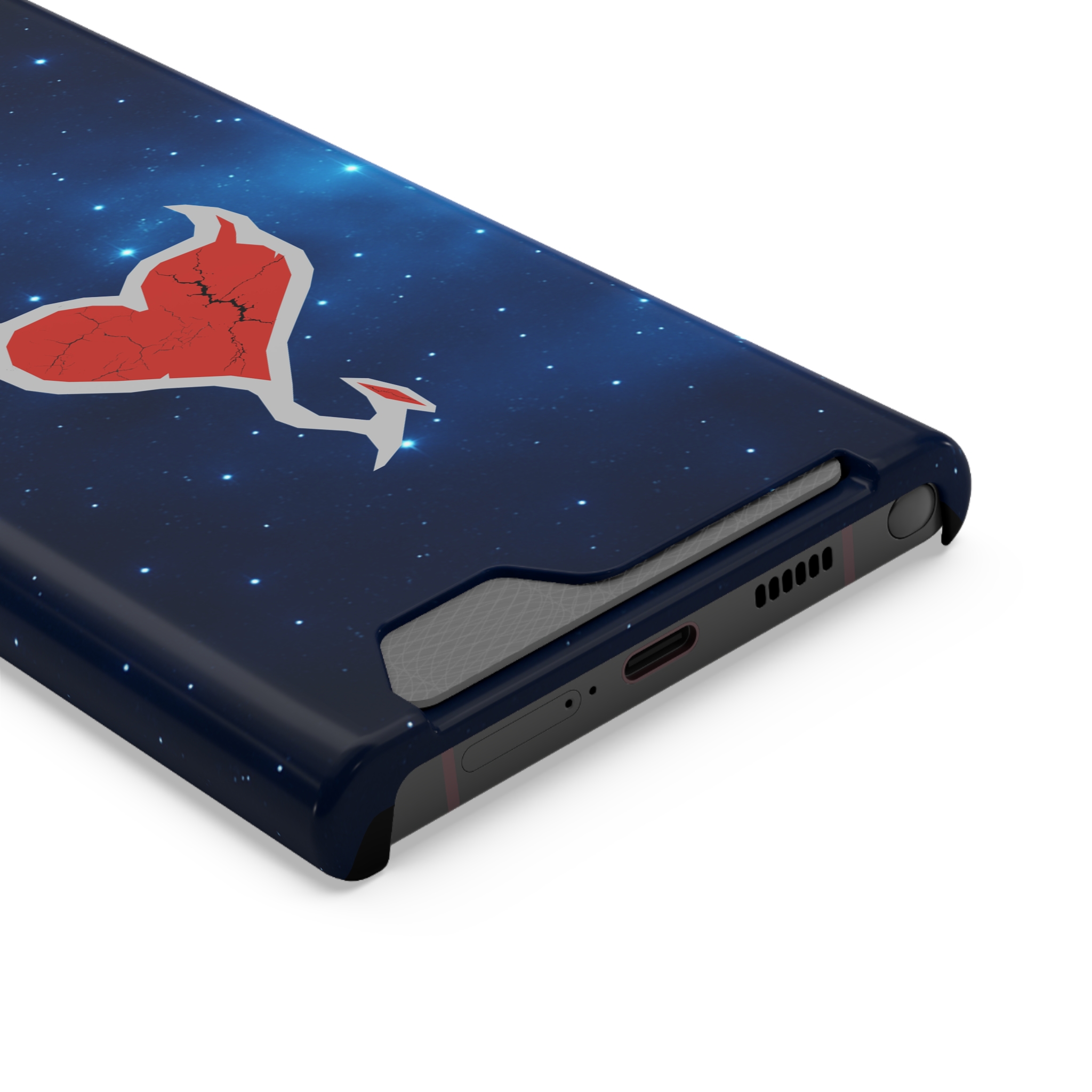 Phone Case — Cosmic Rogueheart Casr with Card Holder - Image 18