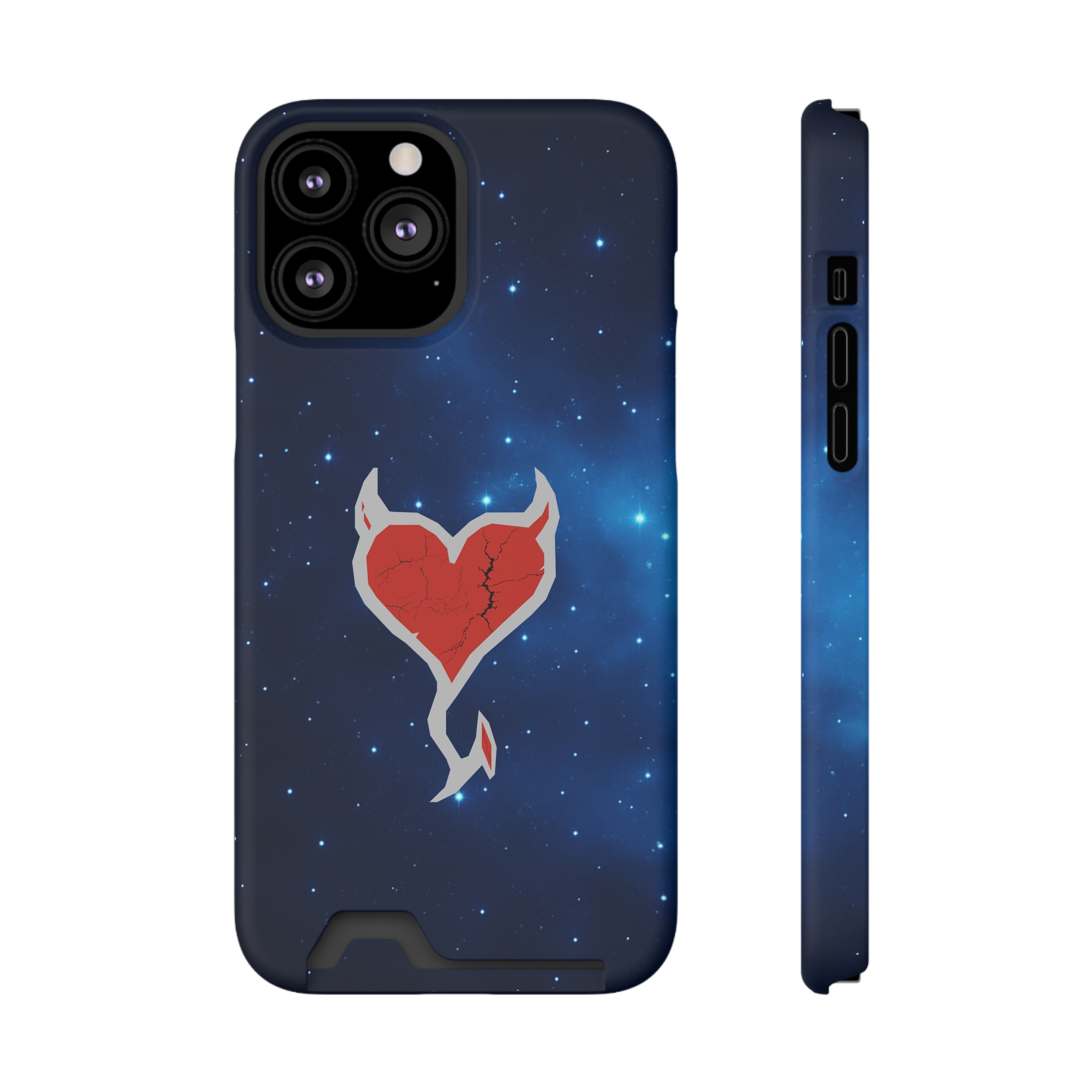 Phone Case — Cosmic Rogueheart Casr with Card Holder - Image 135