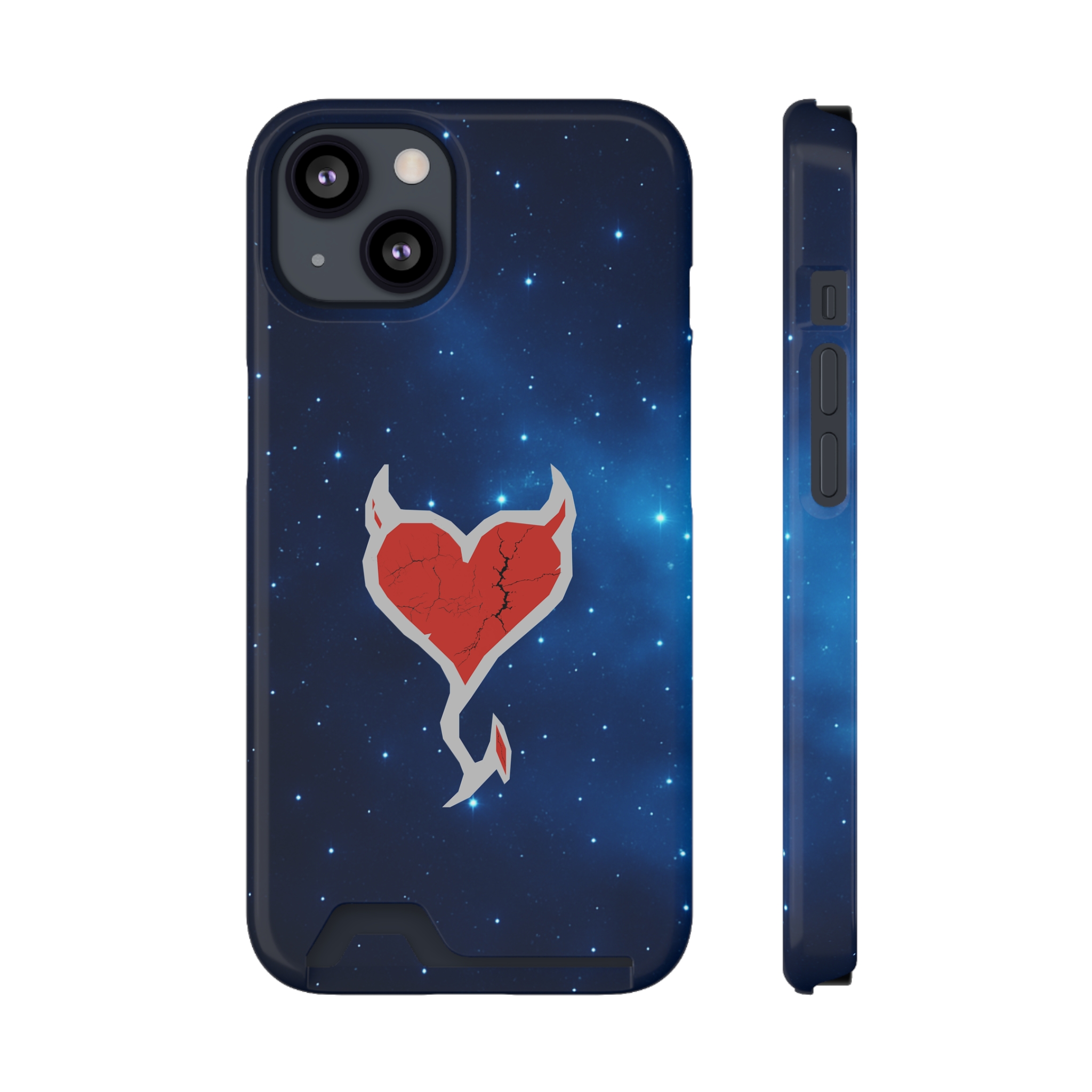 Phone Case — Cosmic Rogueheart Casr with Card Holder - Image 107