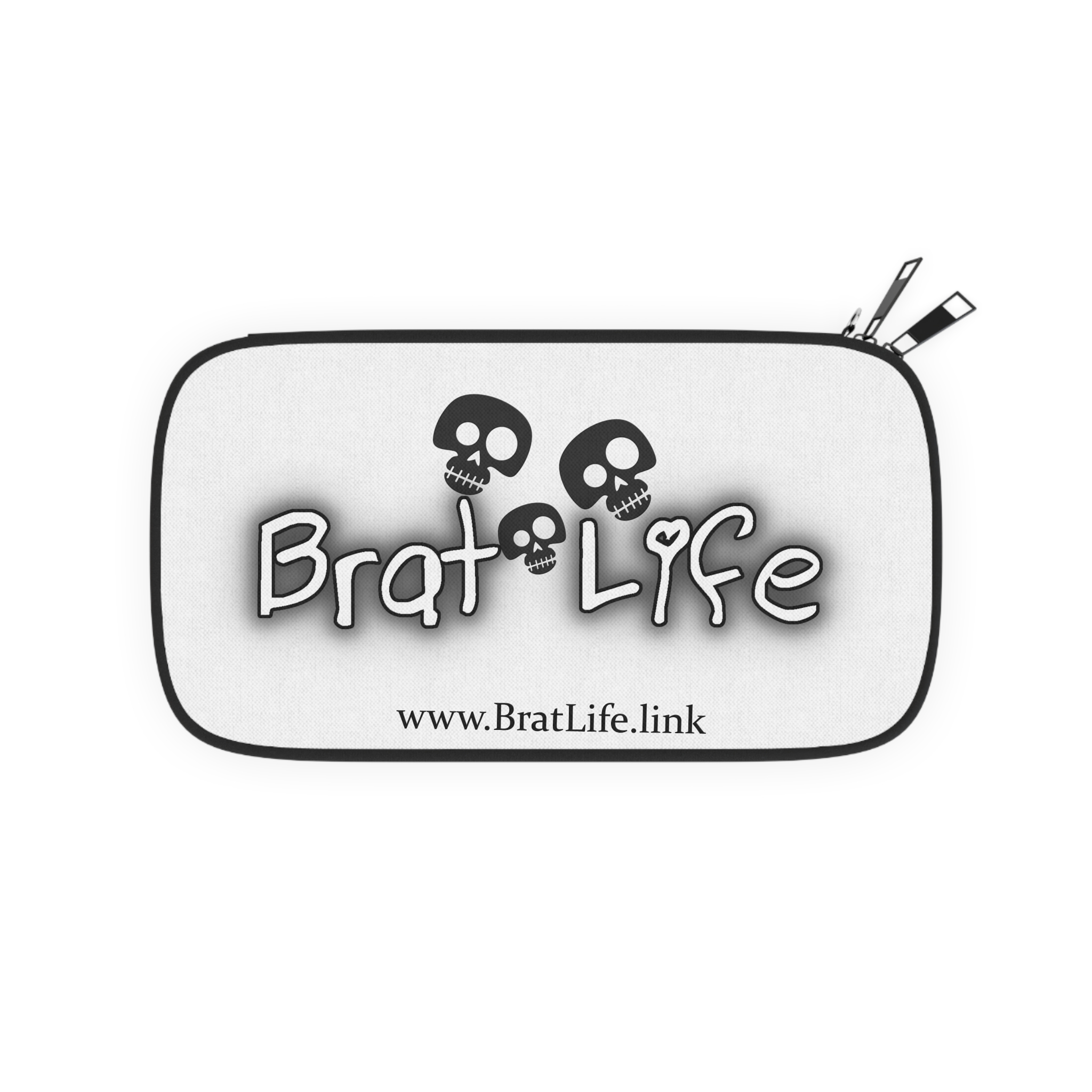 Brat Life TriSkull Passport Wallet