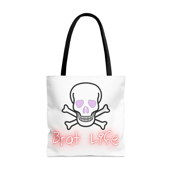 Brat Life Skull AOP Tote Bag